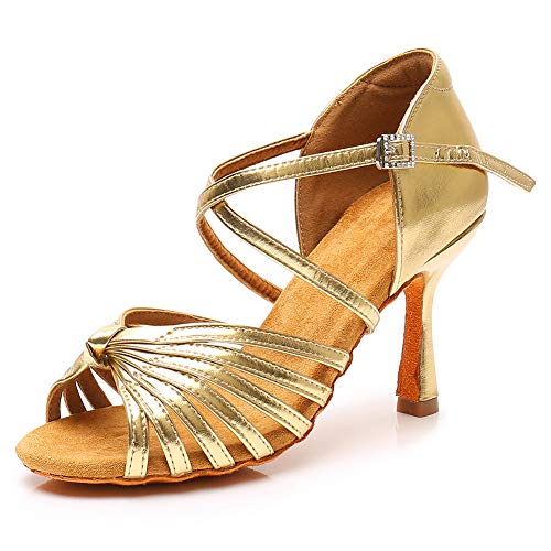 3.5inch Heel-gold-1219qdyj-pu