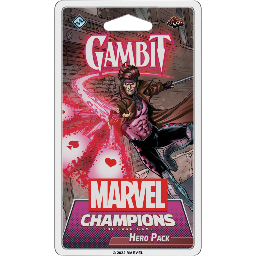 Marvel Champions: The Card Game - Gambit Hero Pack | Expand Your Superhero Deck | Perfect for Game Nights & Collectors