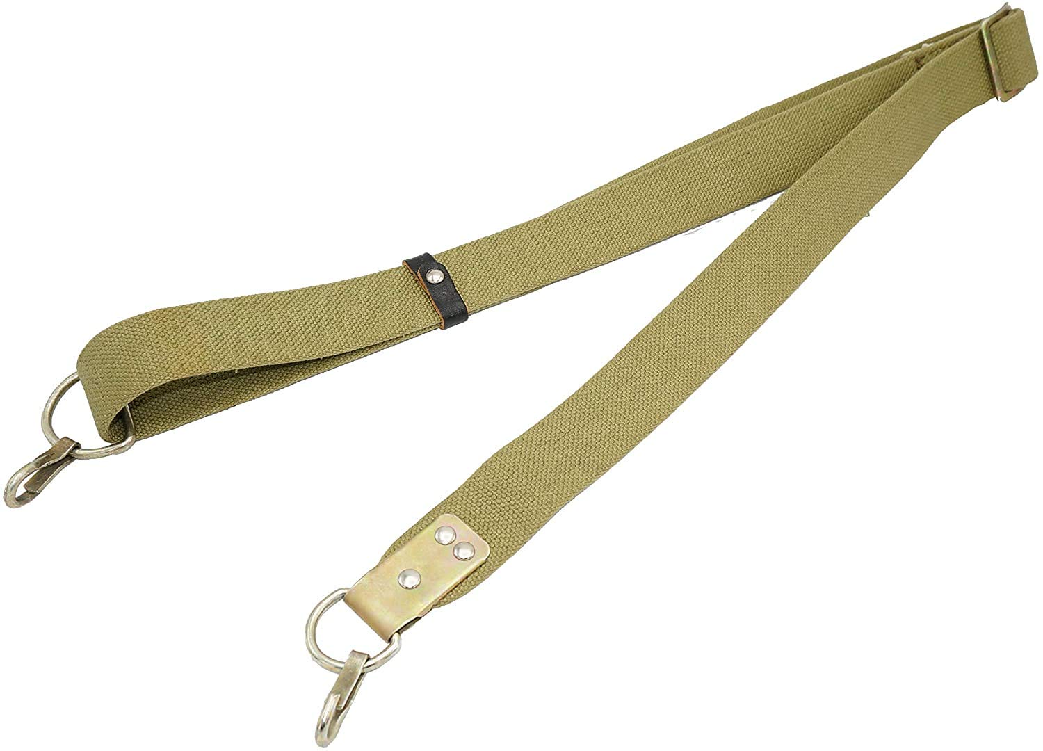 Original Russian Made Standard Rifle Sling - Unissued Condition with 2 Hooks - Perfect for Hunting, Shooting Sports & Military Collectors