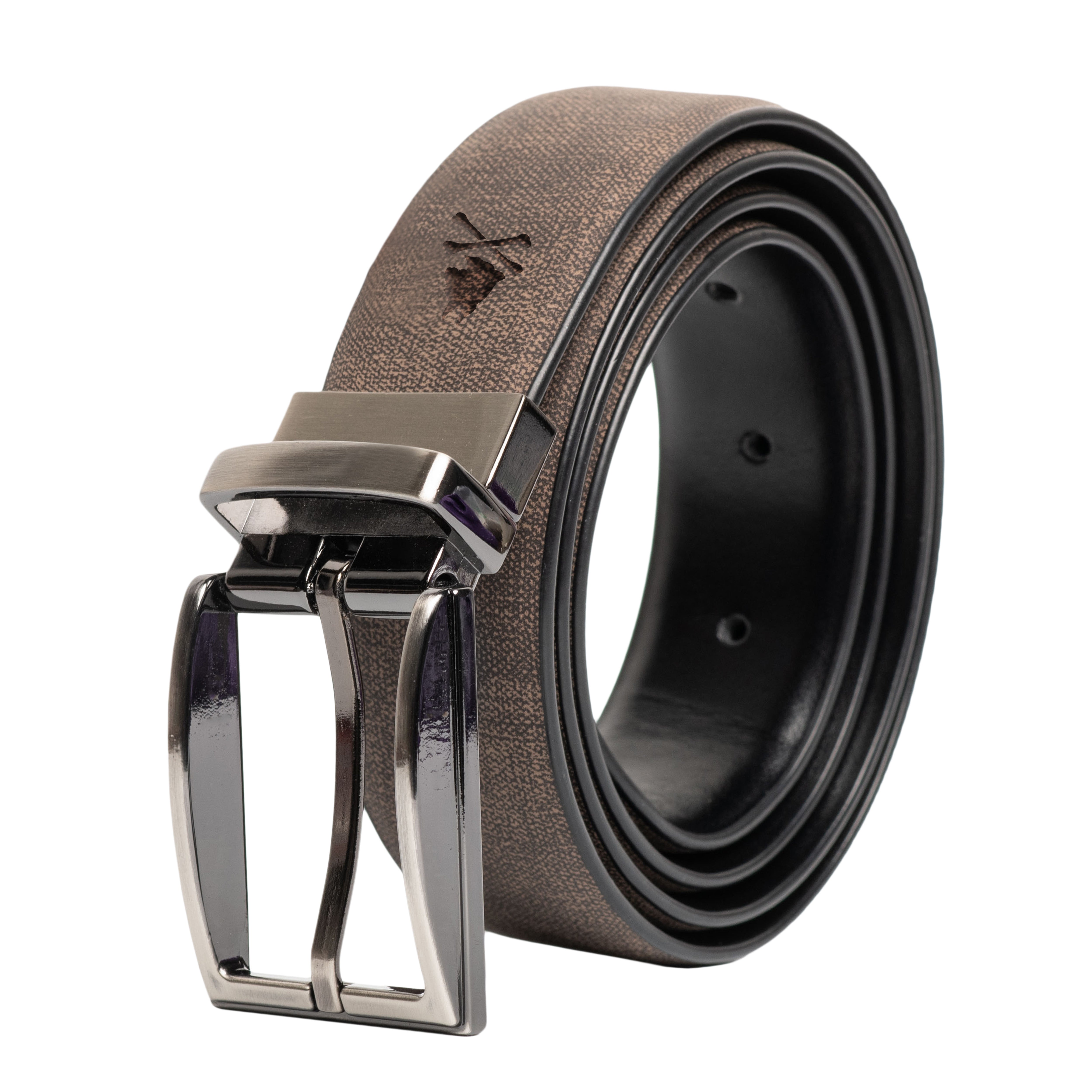 Reversible Tweed to Smooth Finish Belt for Men & Women | Stylish & Versatile Fashion Accessory for Office, Casual & Formal Outfits