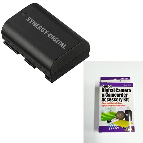 Synergy Digital Accessory Kit for Canon EOS 5DS R DSLR Camera - Includes SDLPE6 Battery & ZELCKSG Cleaning Kit | Perfect for Travel Photography, Professional Shoots & Camera Maintenance