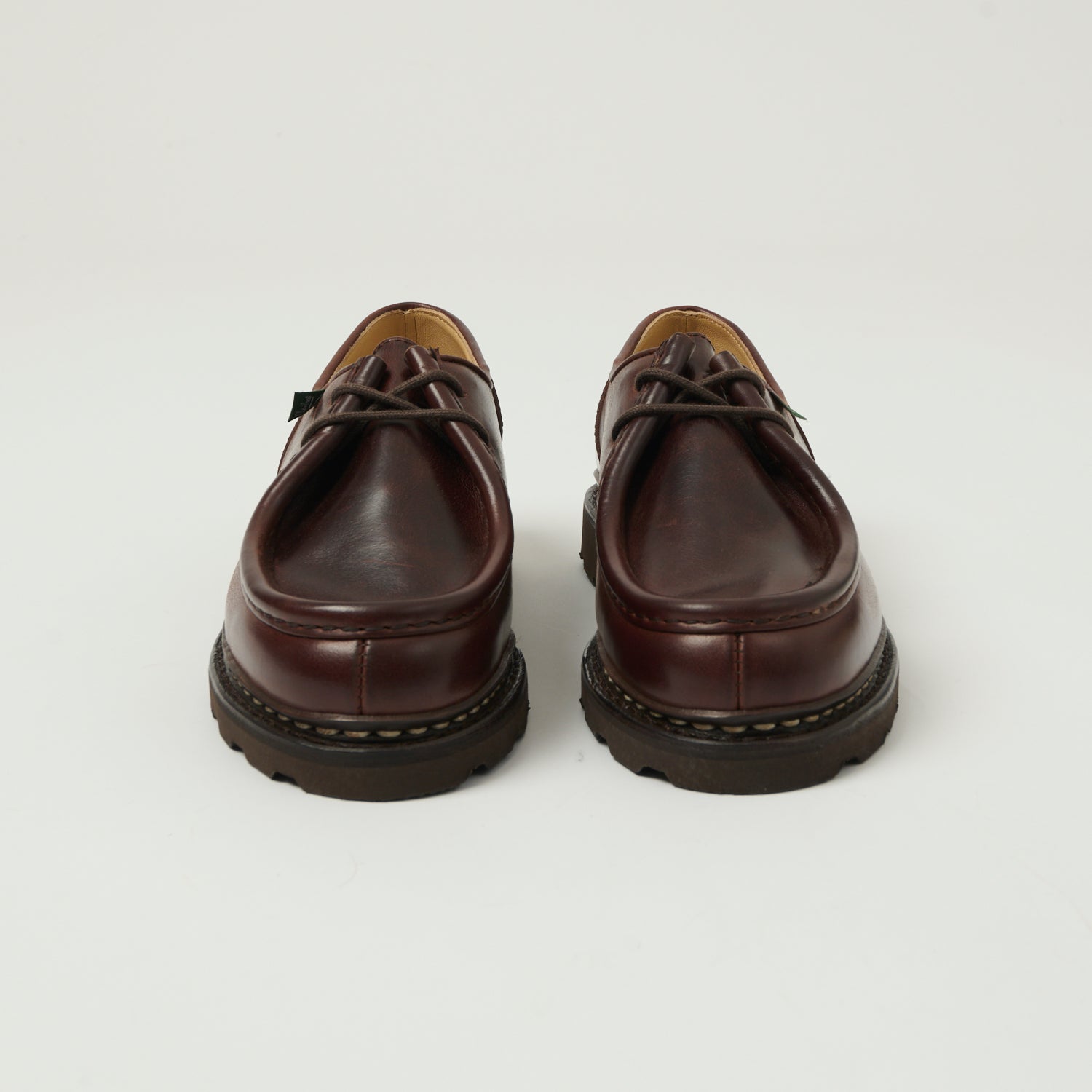 Paraboot Michael Marche Brown Leather Walking Shoes for Men - Comfortable & Durable Ecorce Sole - Perfect for Hiking, Travel & Casual Wear