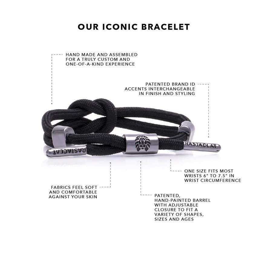 Rastaclat Hand-Knotted Adjustable Stackable Bracelets for Men & Women - Originals Collection | Stylish Unisex Wristbands for Teens & Couples | Perfect for Casual Wear, Gifts & Everyday Fashion Accessories