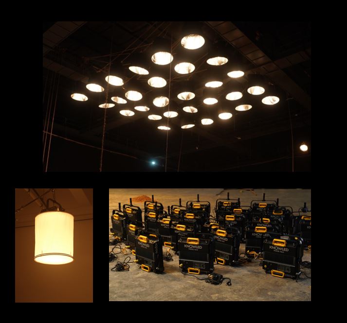KNOWLED P600Bi 700W Bi-Color LED Panel Light - 1'x1' Hard Light for Photography, Videography & Film Production - Perfect for Studio, YouTube & Live Streaming