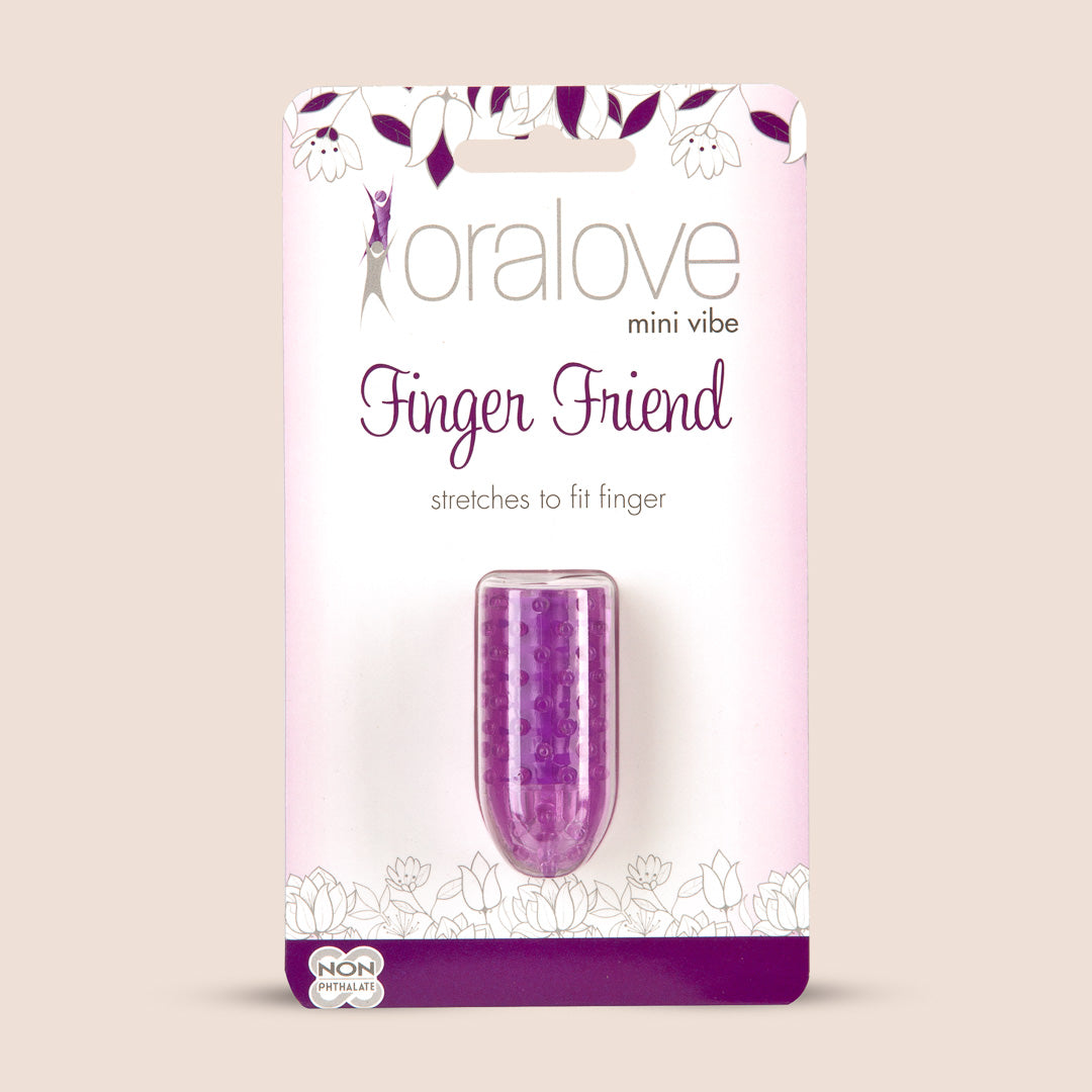 Oralove Finger Friend - Disposable Single Use Fingertip Vibrator for Women | Personal Massager for Sensual Pleasure & Stress Relief | Perfect for Travel, Couples Play & Solo Intimacy
