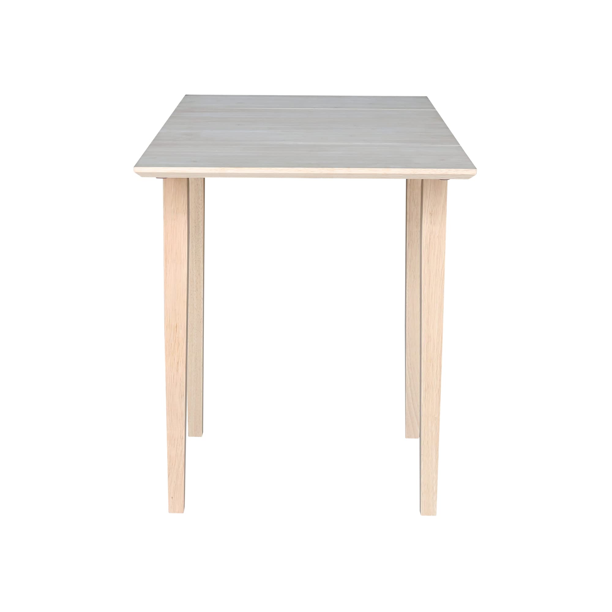Solid Wood Drop Leaf Dining Table - 36