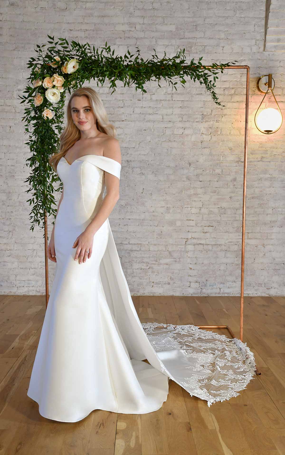 Stella York 7363 Wedding Dress - Elegant Lace A-Line Gown for Brides | Perfect for Church, Beach & Formal Weddings