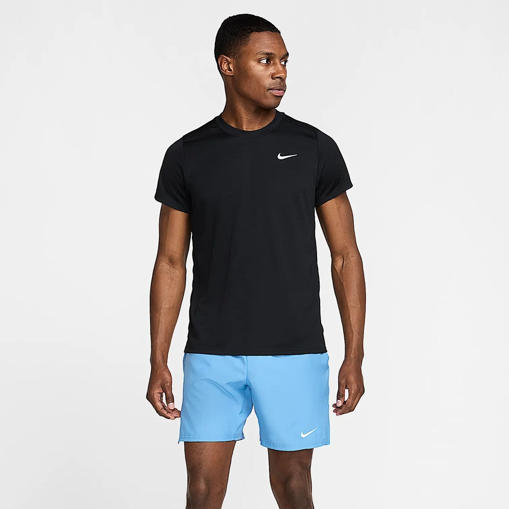 Nike Men's Victory Shirt - Black | Performance Athletic Top for Running, Training & Gym Workouts