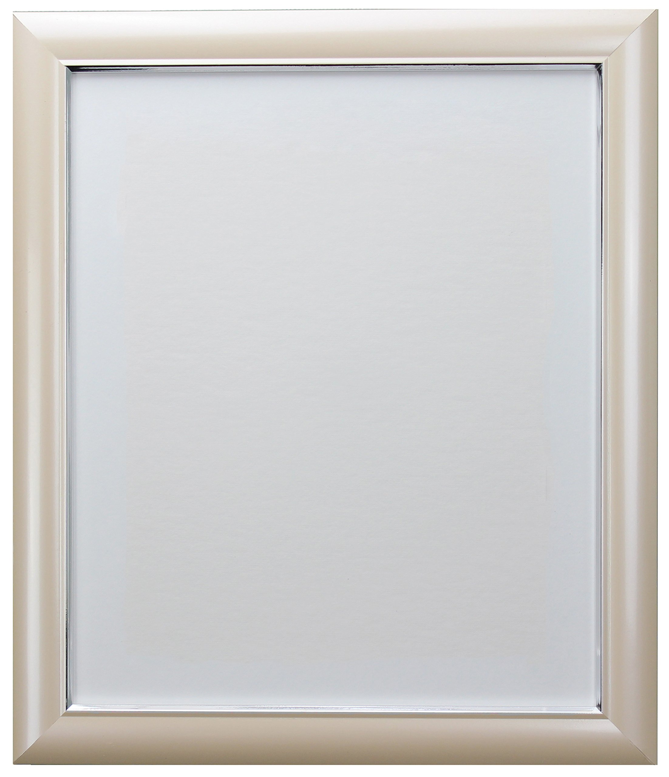 20 x 20 Inch Peach Plastic Glass Soda Picture Photo Frame - Perfect for Home Decor, Wall Art, and Gift Giving