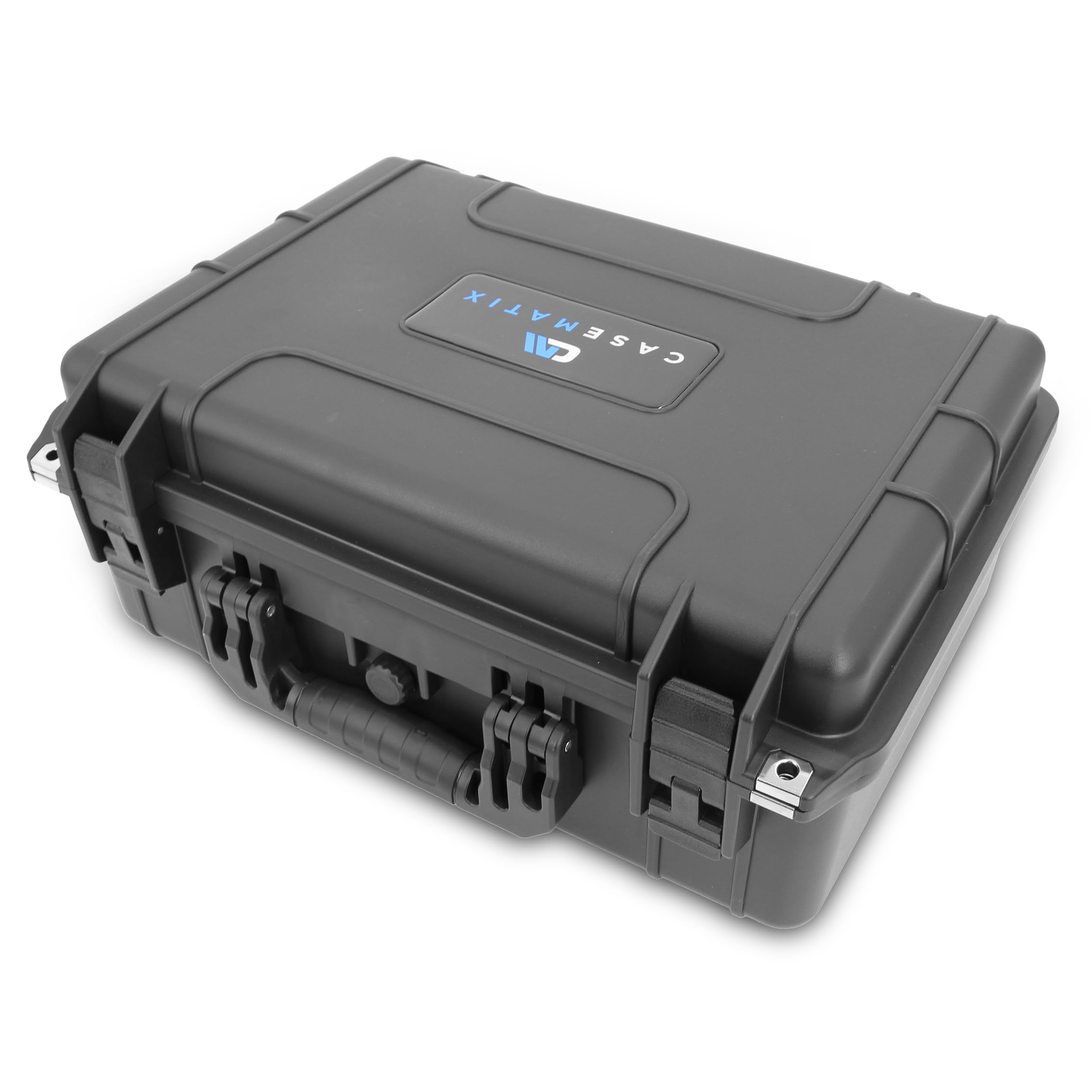 CASEMATIX Waterproof Top Loader Trading Card Storage Case - Holds 520 3