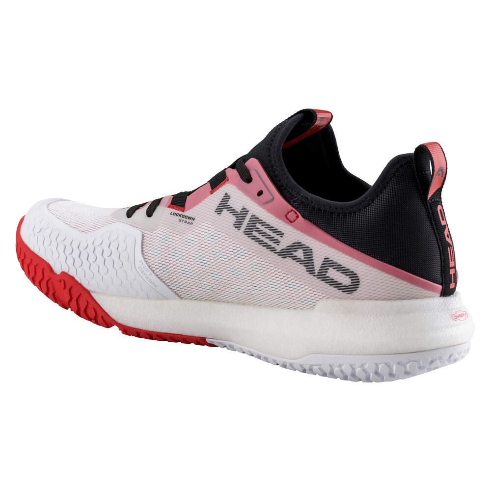 Head Motion Pro Men's Pickleball Shoes - Lightweight Tennis Shoes for Men with Cushioning & Support - White - Perfect for Pickleball, Tennis & Court Sports