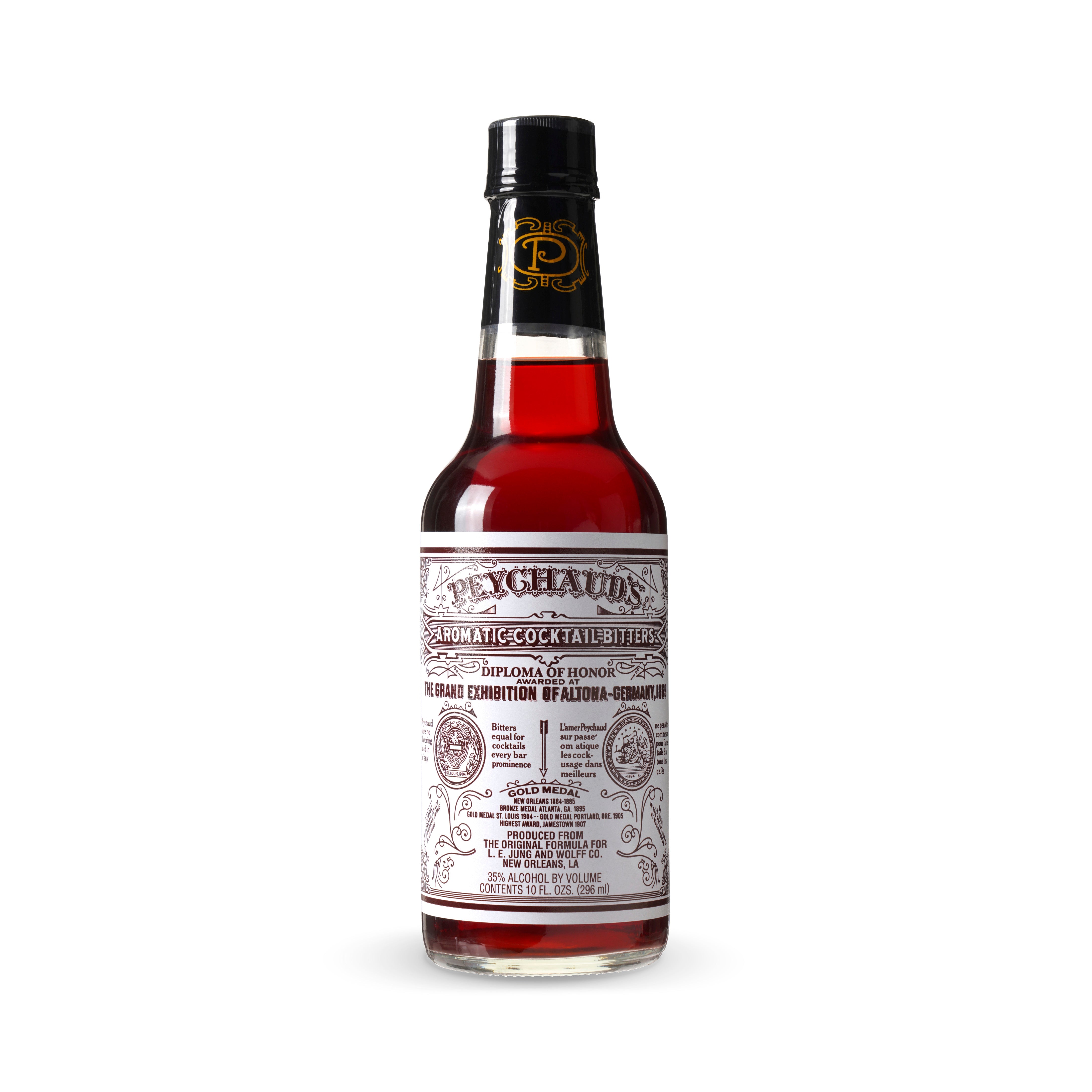 Peychaud's Aromatic Bitters - 10 oz Bottle | Premium Cocktail Bitters for Old Fashioned, Sazerac & Mixology | Perfect for Home Bars & Craft Cocktails