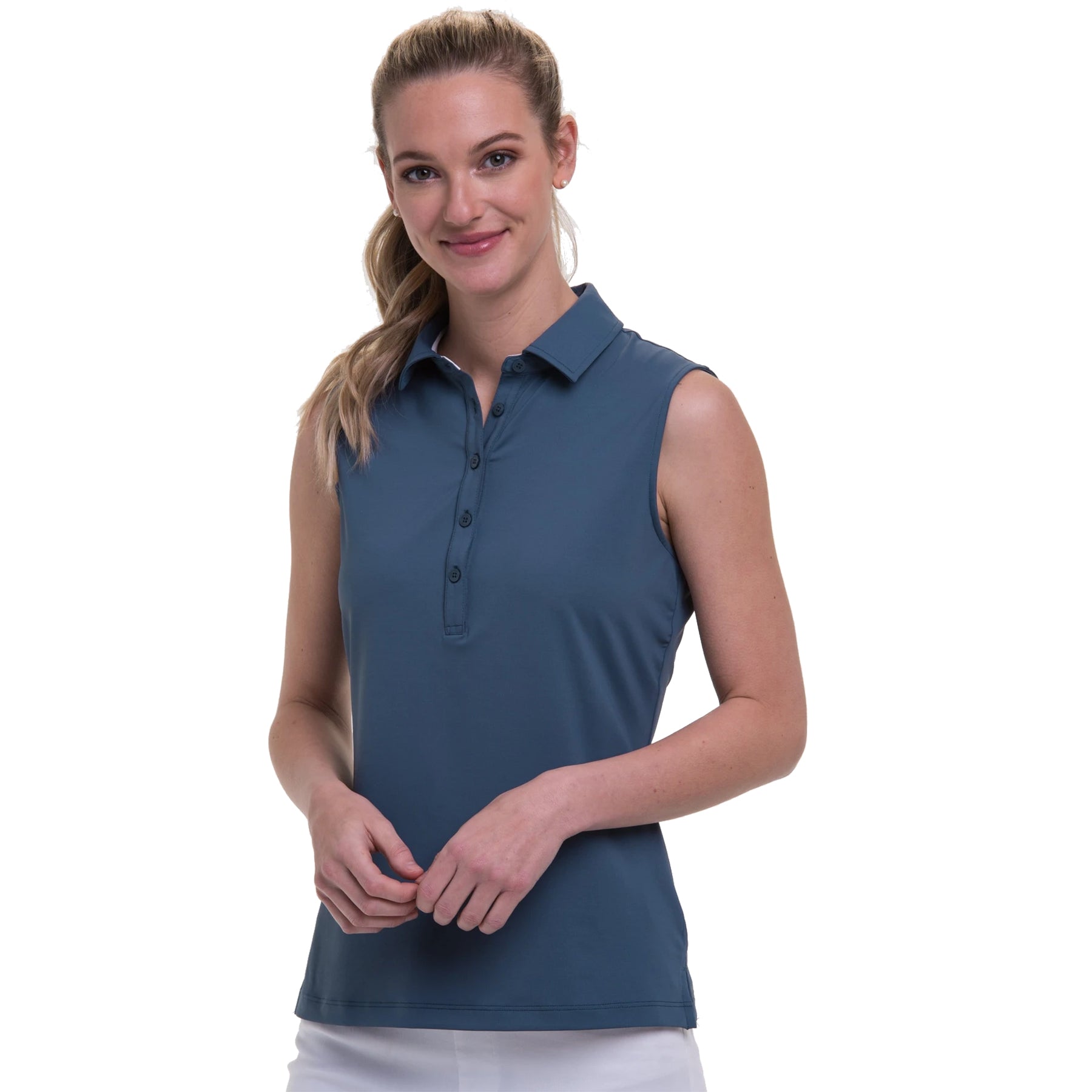 Fairway & Greene Charlotte Women's Golf Polo Shirt - Breathable, Moisture-Wicking & UV Protection - Perfect for Golf, Tennis & Outdoor Activities