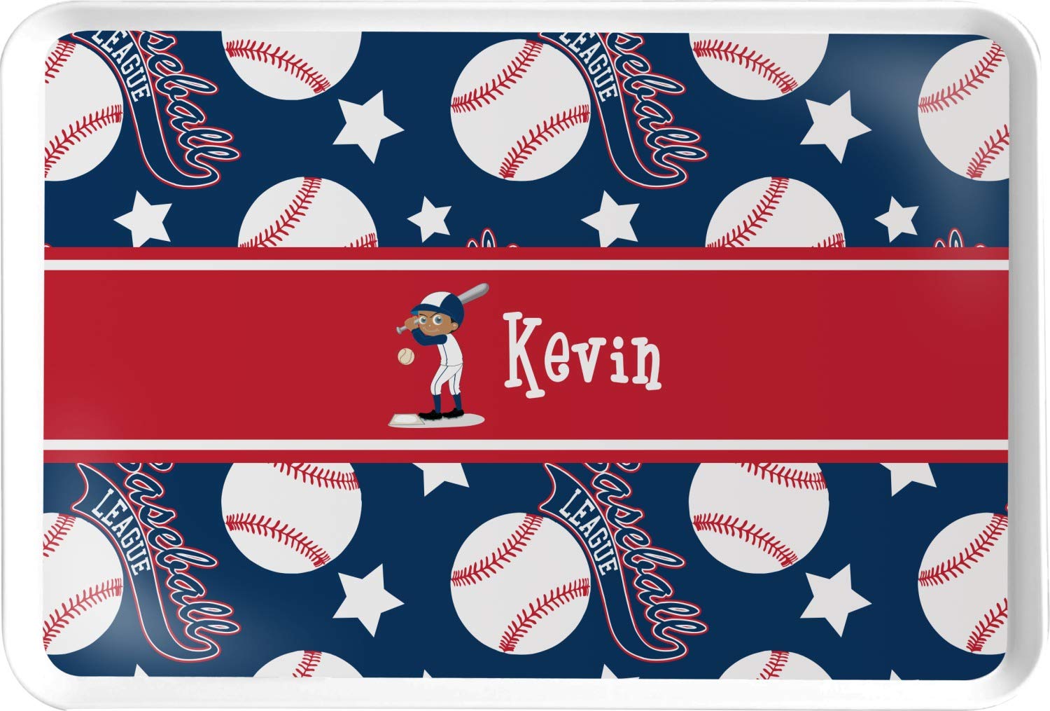 Custom Baseball Serving Tray - Perfect for Game Day Snacks & Parties
