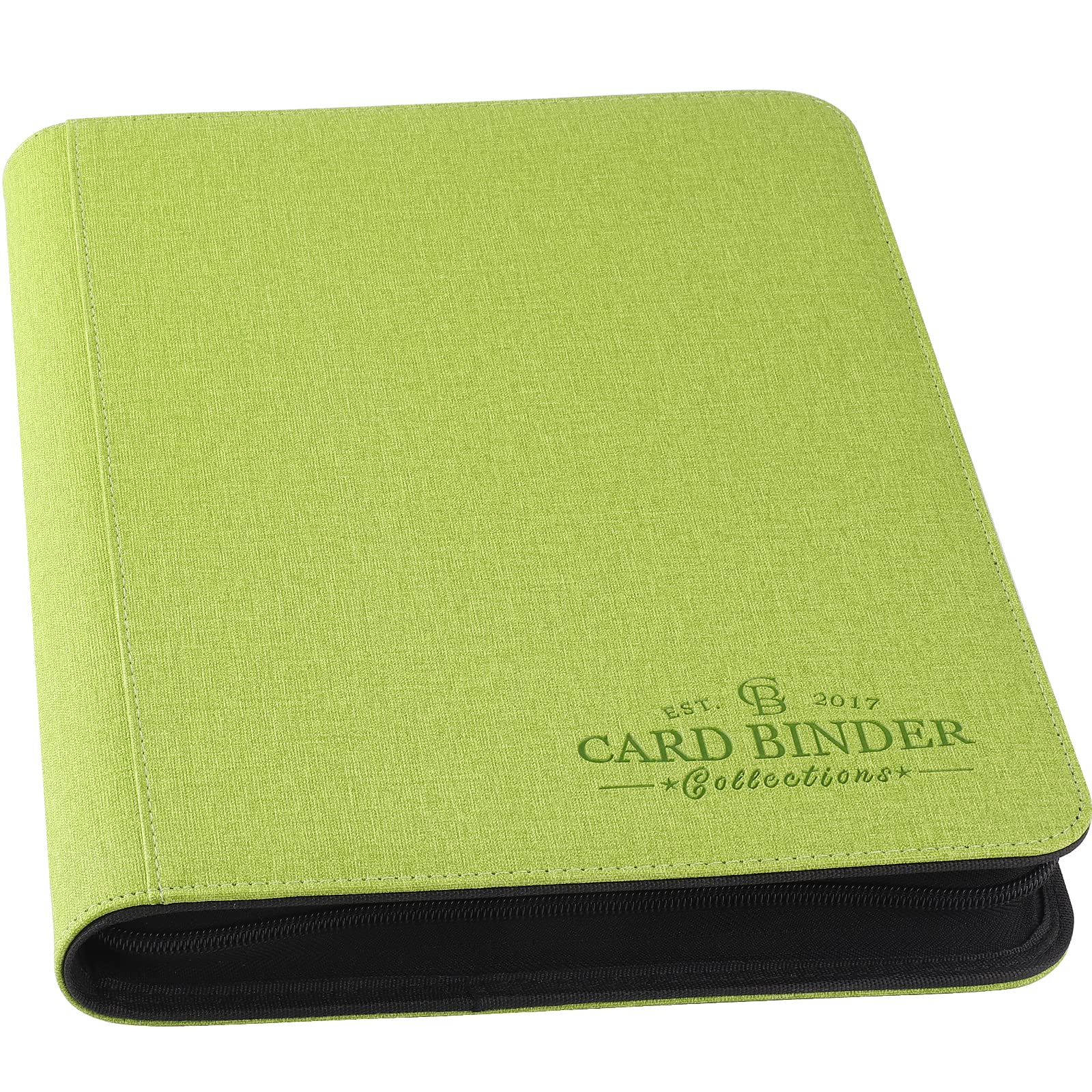 Premium 540-Pocket Side Loading Trading Card Binder - 9-Pocket Collector Album for TCG, MTG, Yugioh & Baseball Cards (Green) | Perfect for Card Storage, Organization & Gaming Tournaments