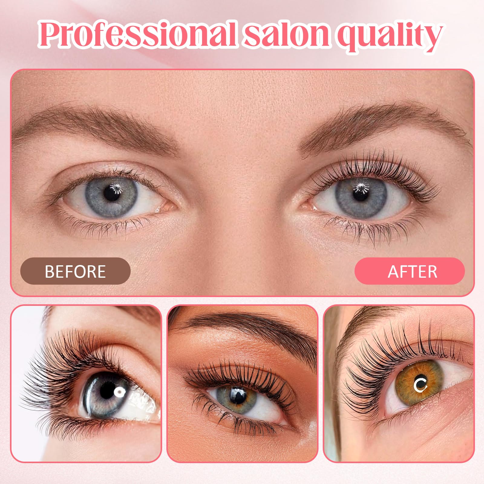 SUPGUDER Professional 2025 Lash Lift Kit - Eyelash Perm & Curling Extension Set with Tools for Salon & Home Use - Perfect for DIY Lash Lifting & Professional Styling