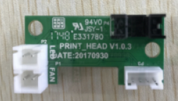 Flashforge Adventurer 3 3D Printer Extruder Board with X-Axis End Stop Sensor - Replacement Part for DIY Repairs & Maintenance