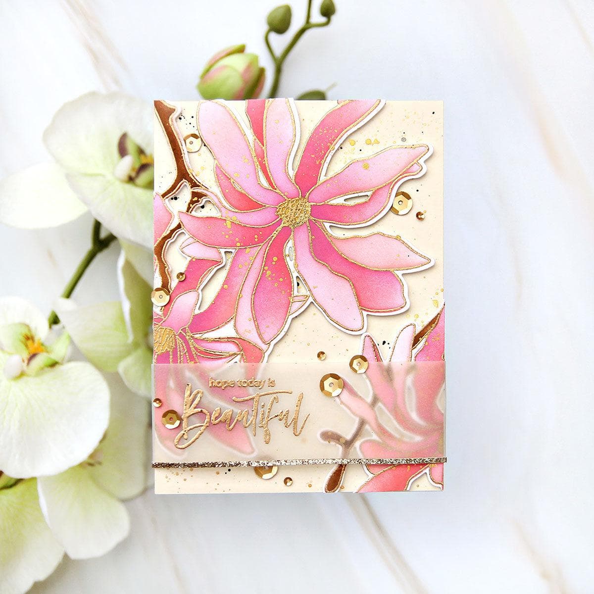 Magnolia Ballerina - Elegant Floral Ballet Shoes for Girls | Perfect for Dance Recitals & Performances