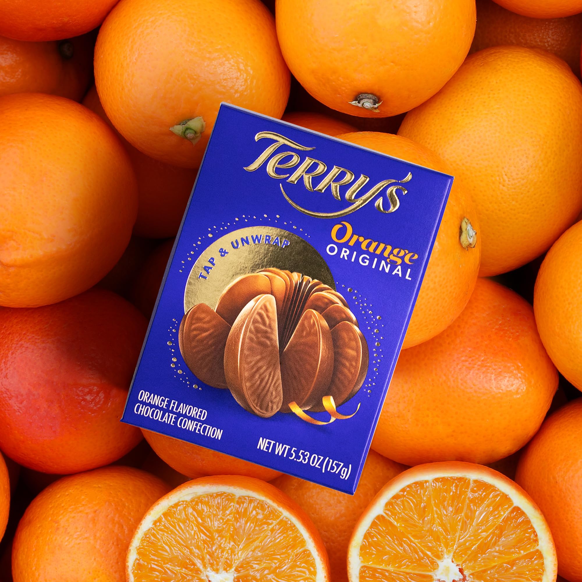 Terry's Milk & Dark Chocolate Oranges Variety Pack - 5.53oz Each - Gourmet Chocolate Treats for Gifts, Holidays & Dessert Lovers