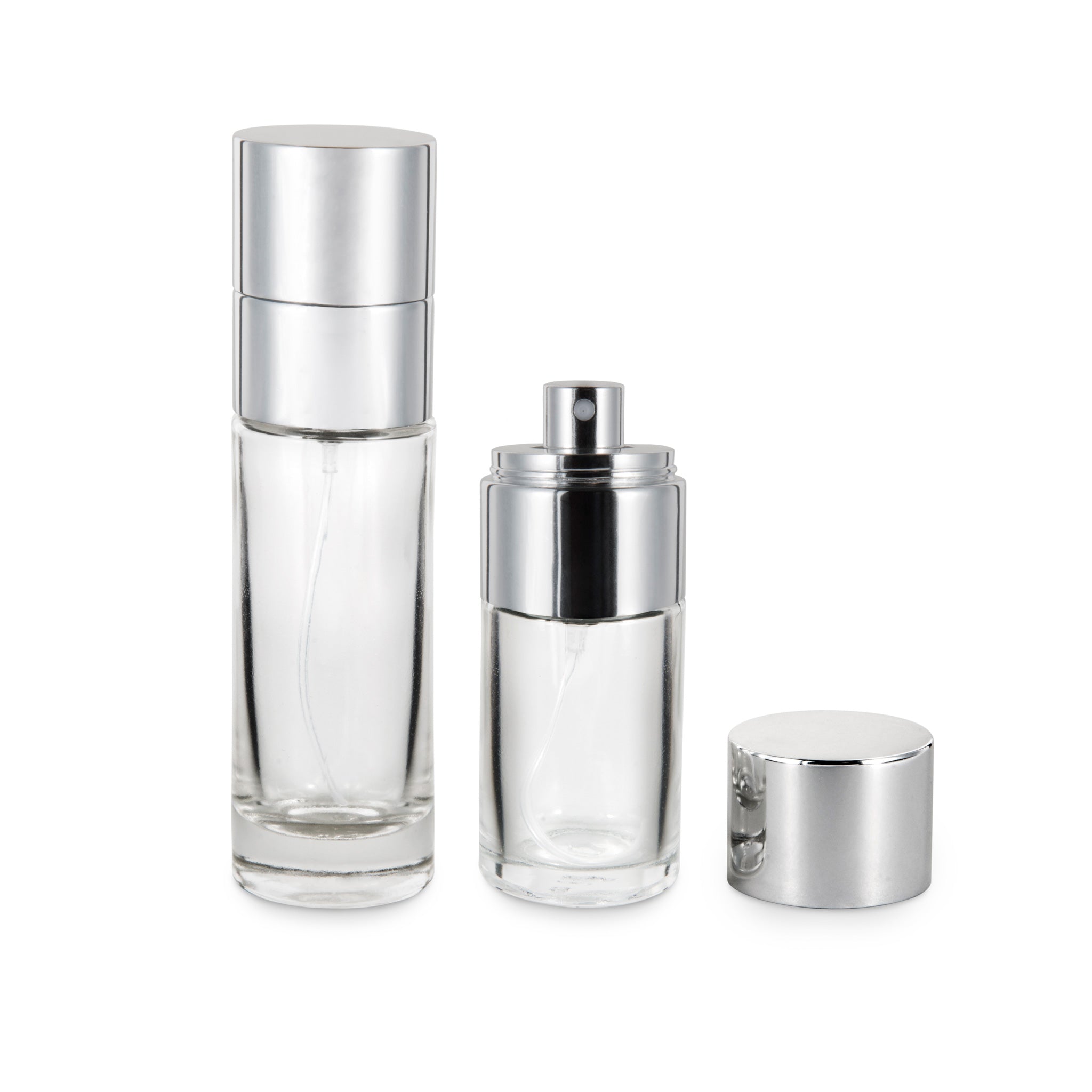 50ml (1.7oz) Glass Atomizer Bottle - Premium Fine Mist Sprayer for Perfume, Essential Oils & DIY Skincare - Perfect for Travel, Home & Beauty Products