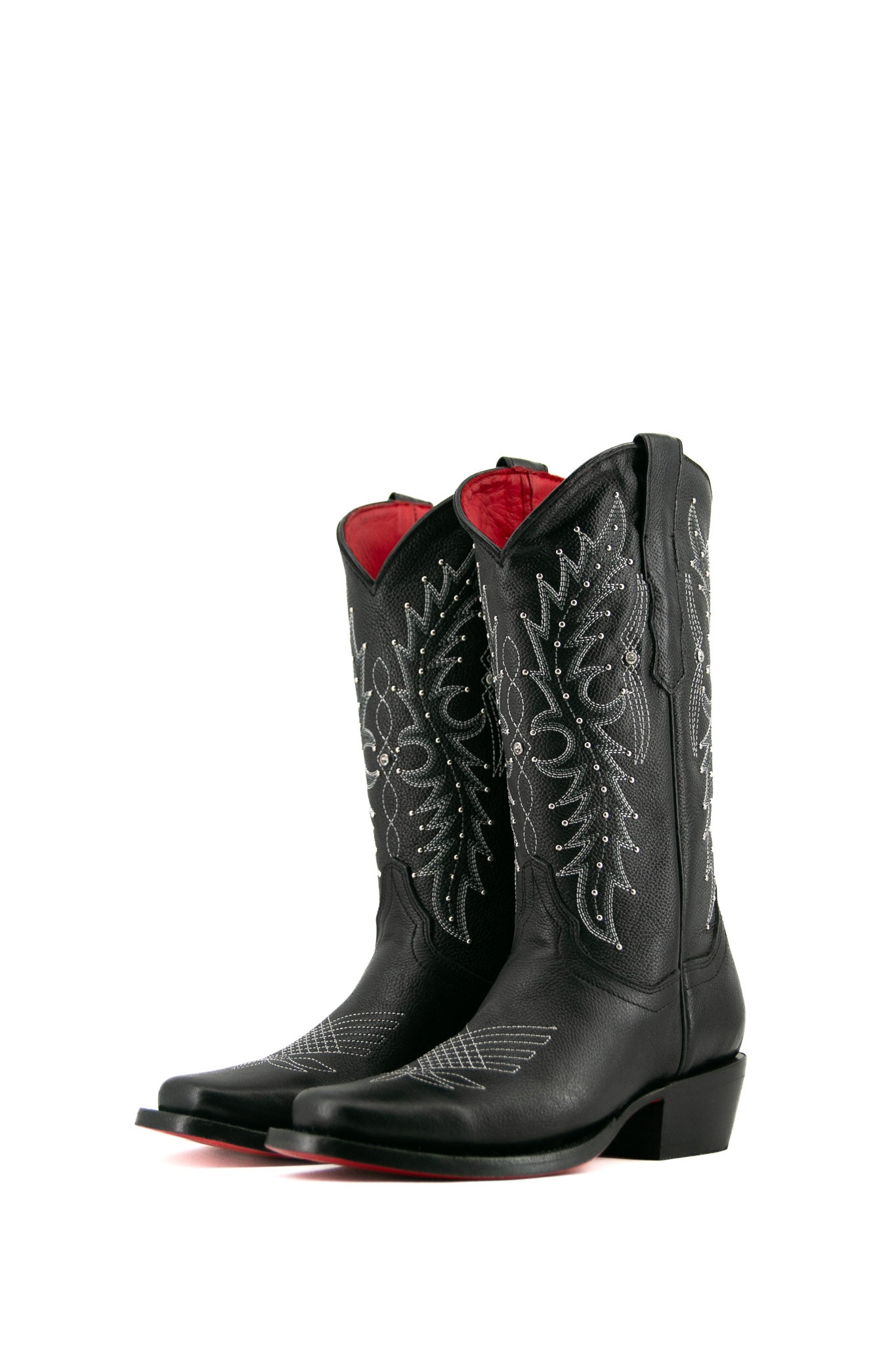 Paulina Frontier Red Bottom Cowgirl Boots for Women - Western Style Ankle Boots with Comfortable Fit - Perfect for Rodeo, Country Dancing & Outdoor Adventures