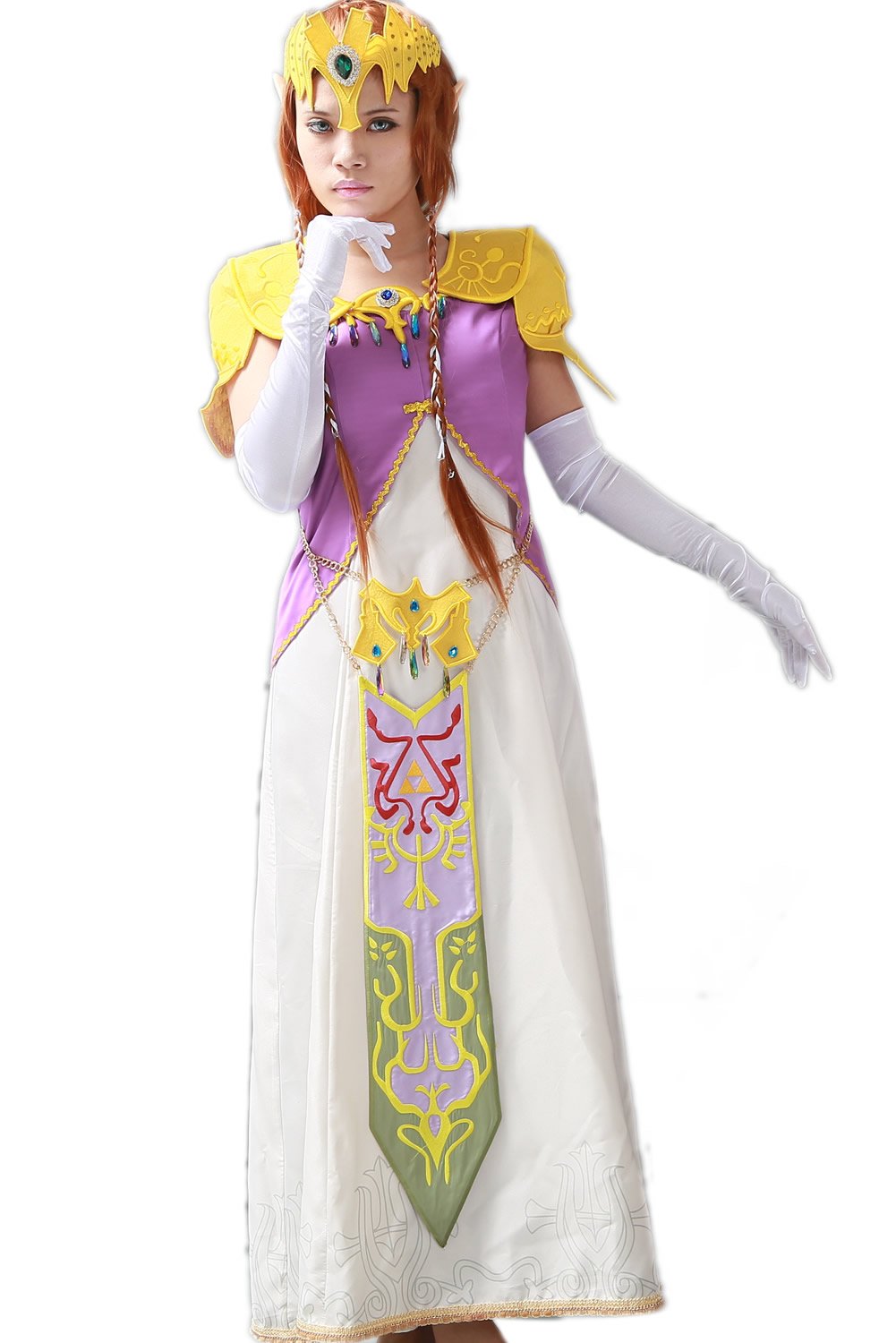 Xcoser Halloween Women's Princess Cosplay Costume Outfit - Elegant Renaissance Dress for Halloween Party, Cosplay Events & Themed Costume Parties