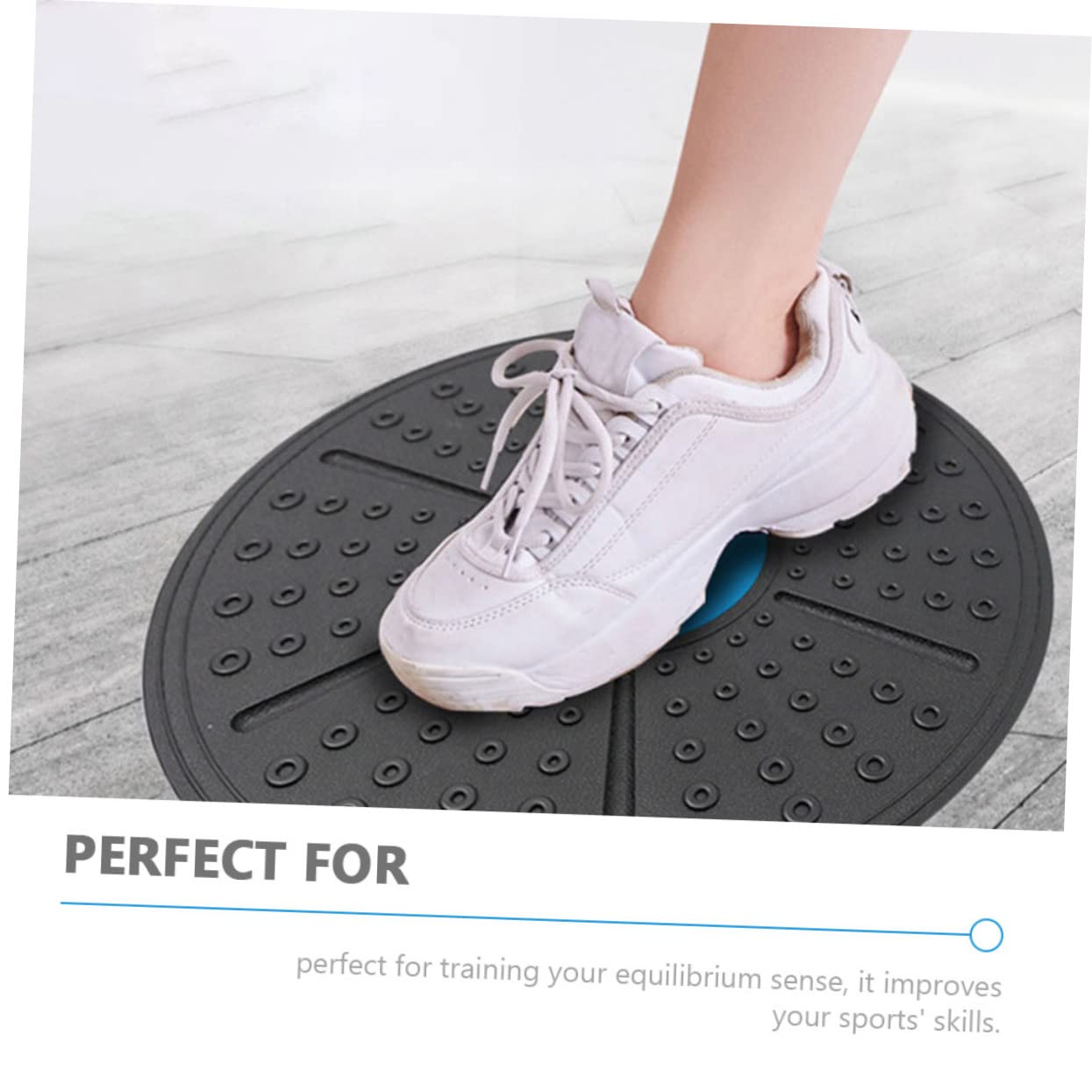 Balance Board Yoga Wobble Disc for Core Strength & Stability Training - Home Fitness Equipment for Yoga, Pilates & Physical Therapy - Perfect for Kids, Adults & Seniors to Improve Balance & Coordination