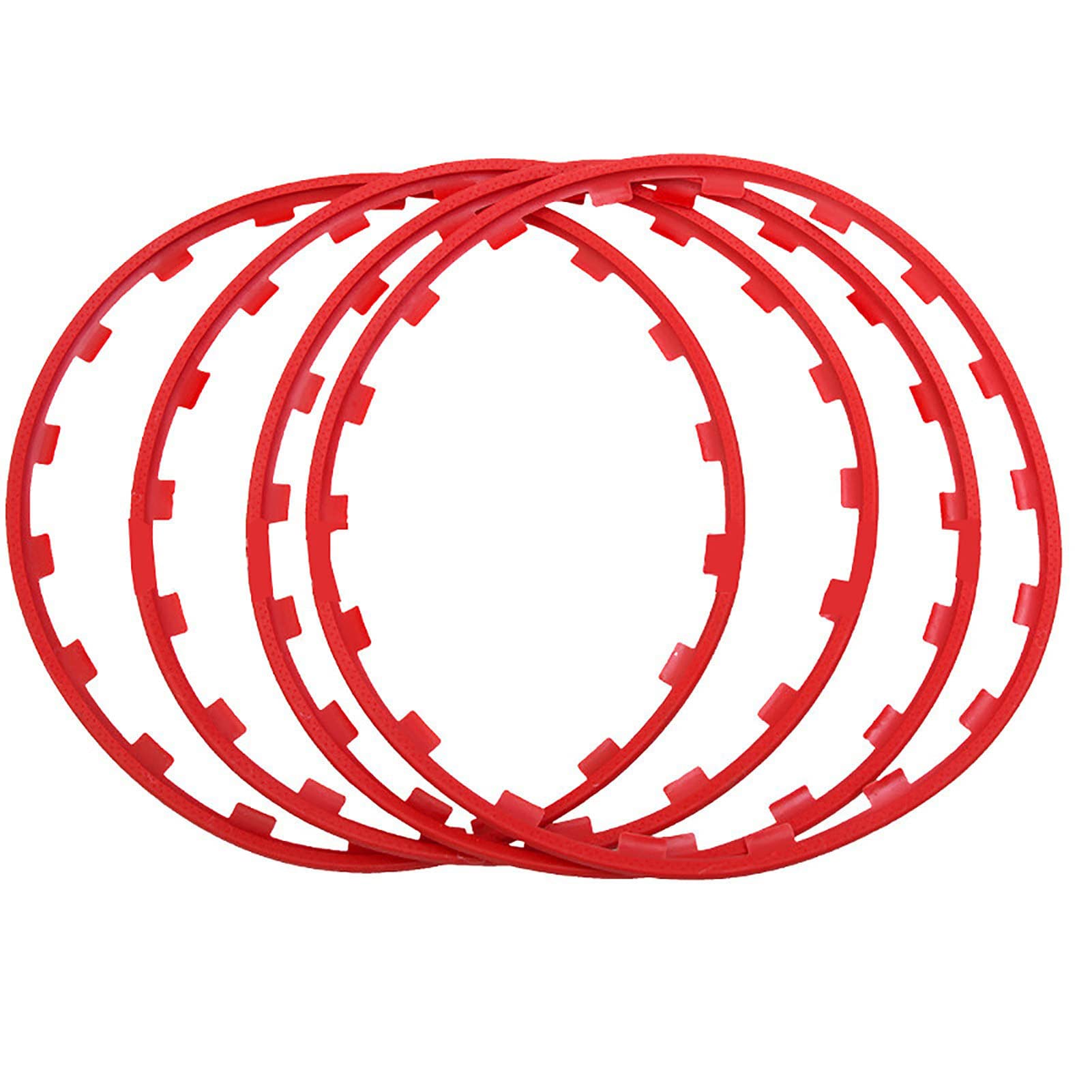 ECHBH 16-20 Inch Wheel Rim Protectors - Set of 4 Hub Protector Rings for Car Tire Edge Guard & Rimblade Decoration | Perfect for Alloy Wheel Protection & Custom Styling