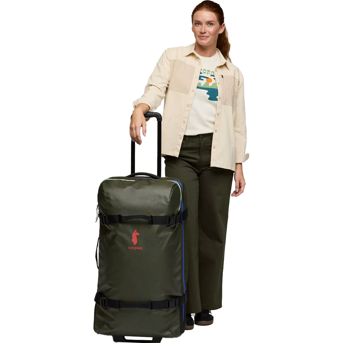 Allpa 100L Rolling Duffel Bag - Waterproof Travel Luggage for Camping, Hiking & Adventure Trips - Large Capacity Carry-On Suitcase with Wheels