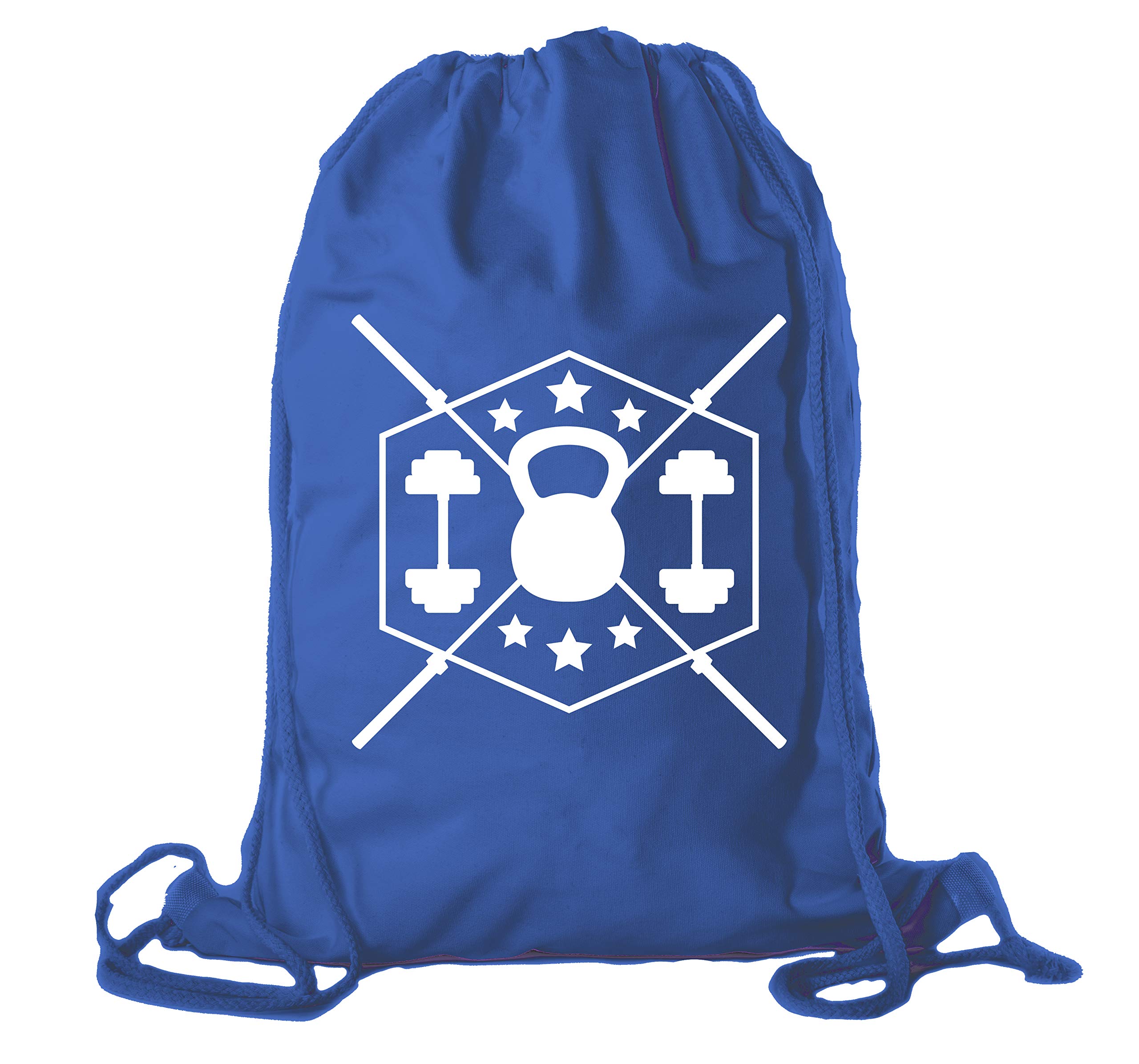 Motivational Gym Backpack - Cotton Workout Bag with Inspiring Fitness Quotes | Perfect for Gym, Yoga & Travel