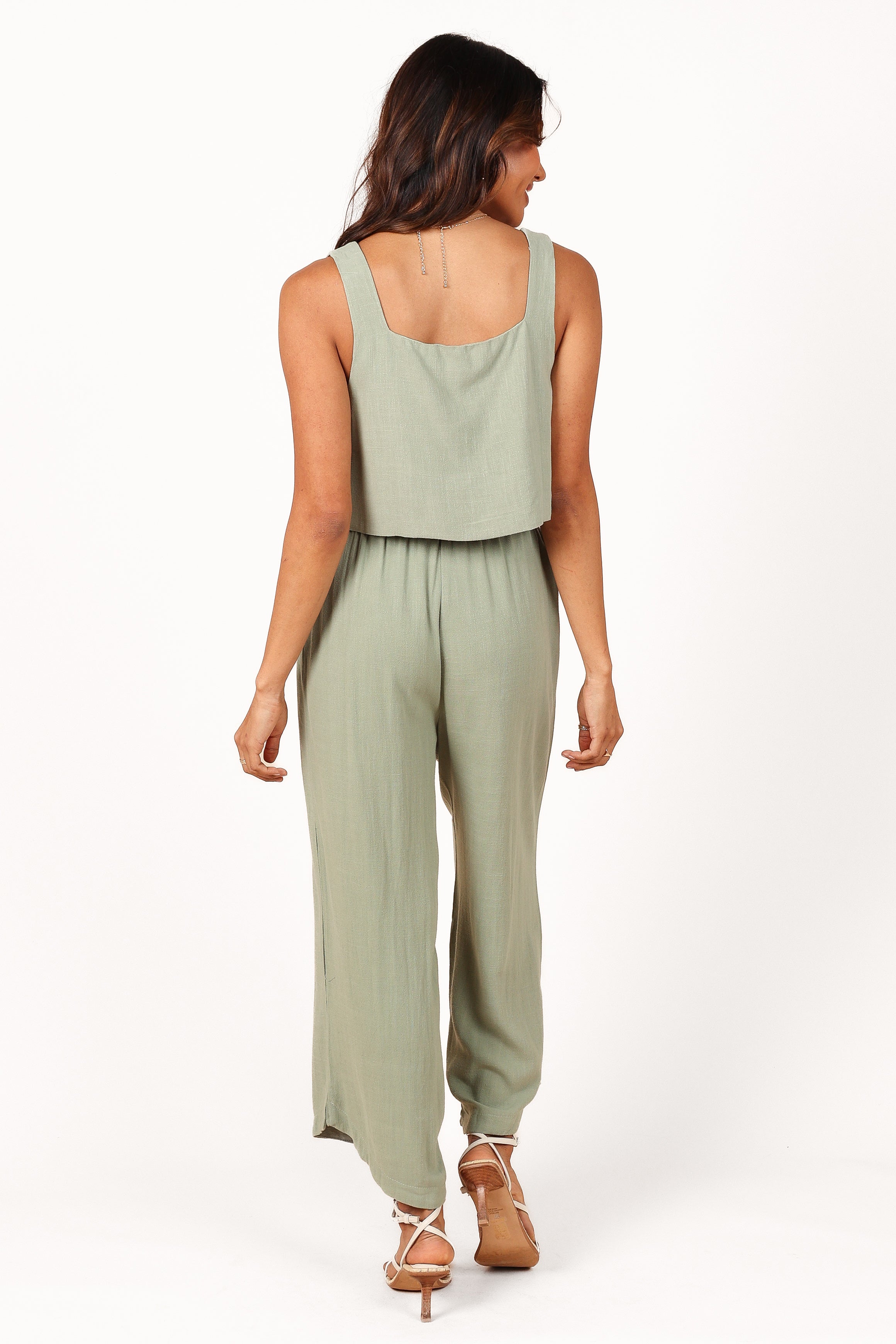 Eleanor Cropped Top Women's Fashion Green Short Sleeve T-Shirt - Perfect for Summer Outfits, Casual Wear & Street Style