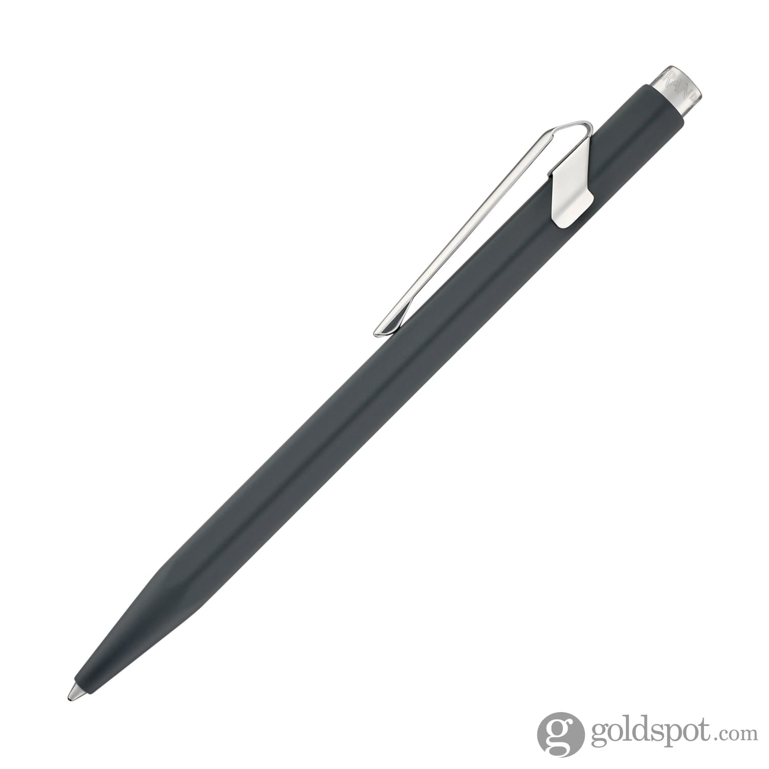 Premium Caran d'Ache 849 Metal Ballpoint Pen - Anthracite Grey | Luxury Writing Instrument for Professionals, Gifts & Everyday Use