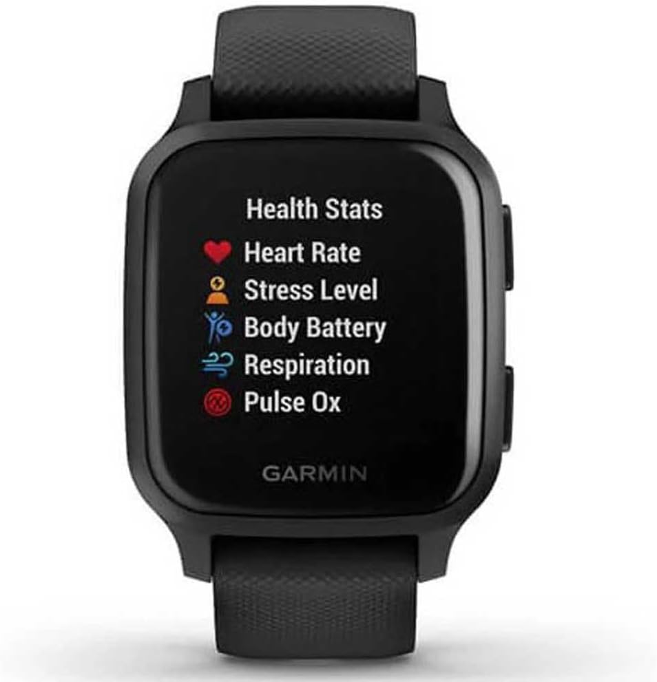 Garmin Venu Sq Music Edition Smartwatch - GPS, Heart Rate Monitor, Music Storage & More | Perfect for Running, Fitness Tracking & Daily Wear