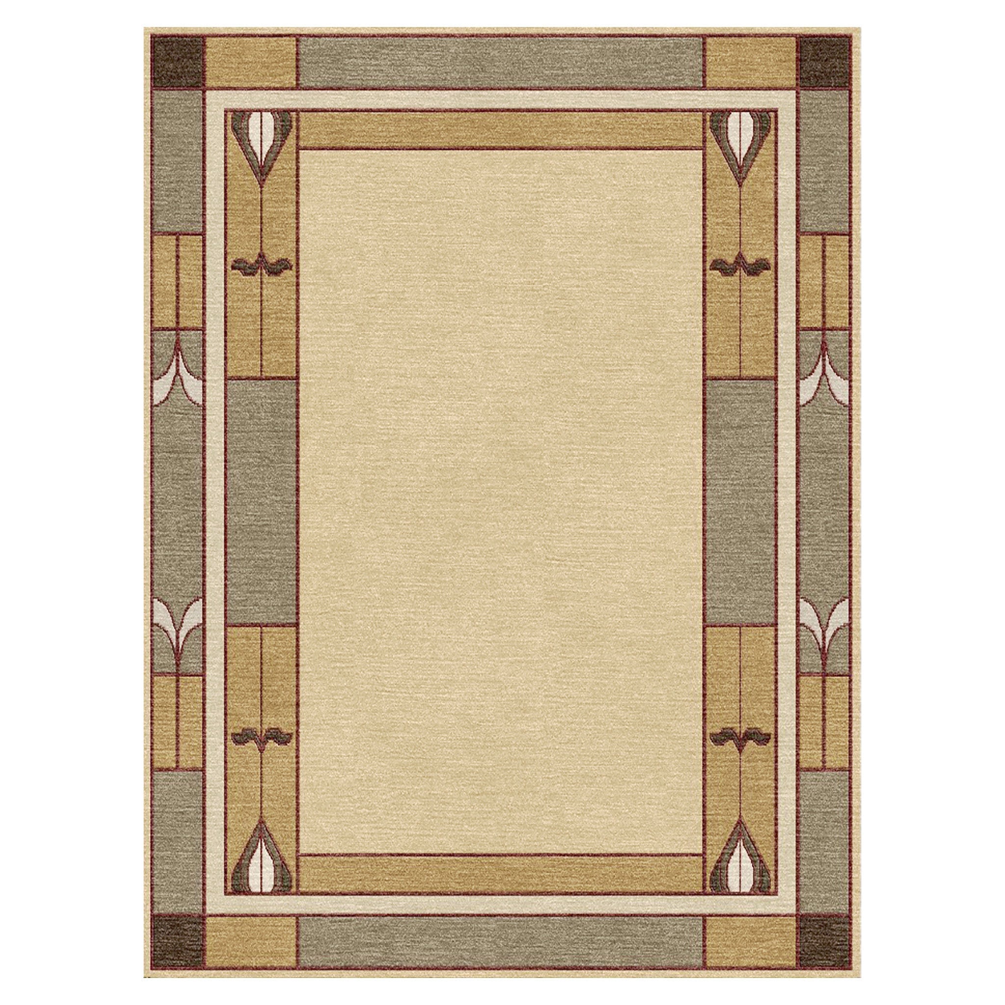 Prairie Studio Rug - Handmade Bohemian Area Rug for Living Room, Bedroom, or Office - Soft & Stylish Home Decor