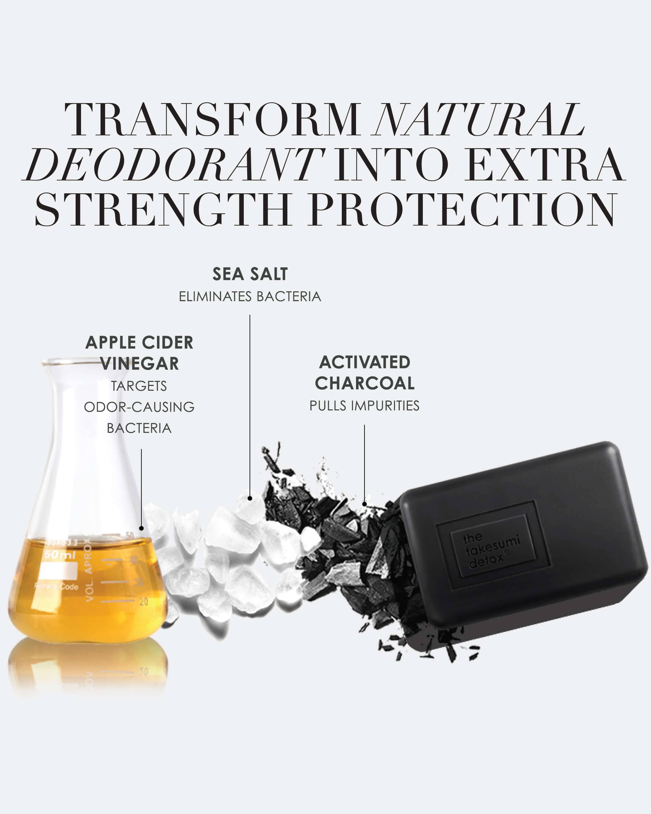 Premium Underarm Bar with Built-in Soap Dock | Natural Deodorant for Sensitive Skin | Perfect for Gym, Travel & Daily Hygiene Routine