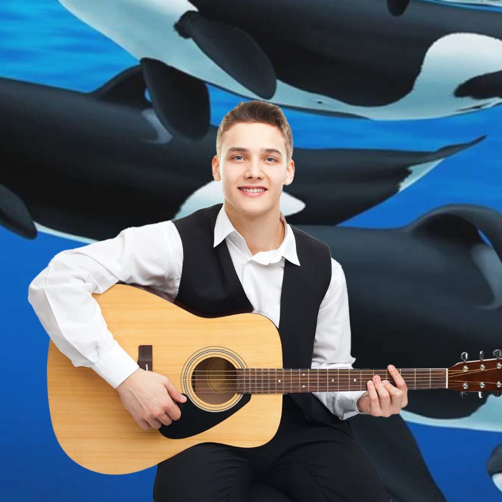 Orca Killer Whale Backdrop 56x79