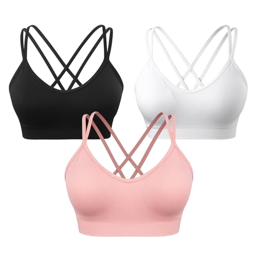 3pack(black+white+peach Pink)