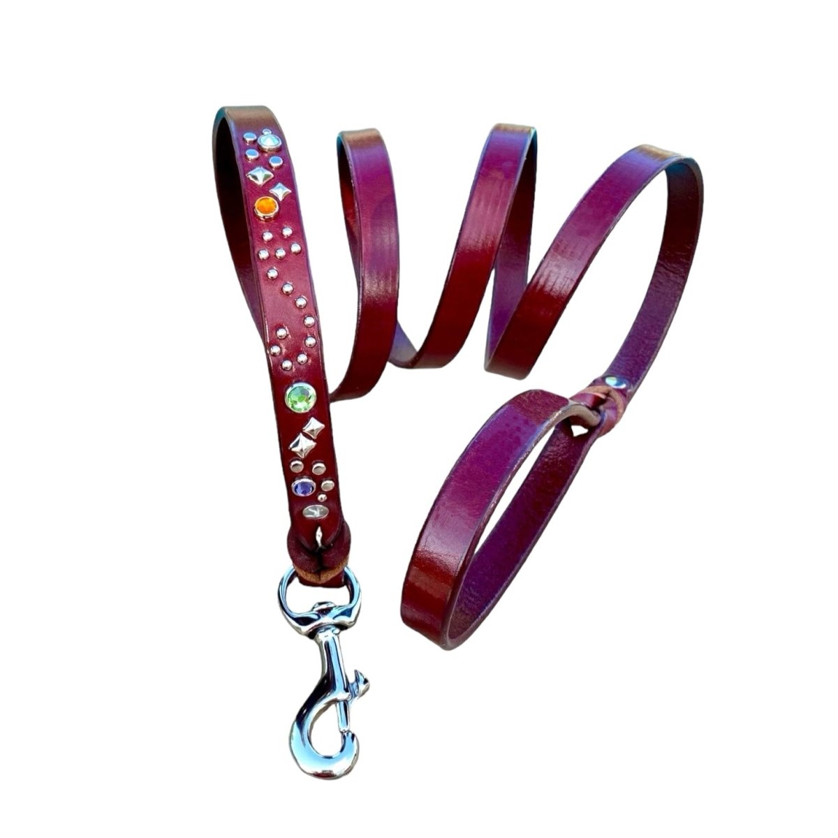 Premium Stargazer Crystal Dog Collar with Matching Leash - Sparkling Adjustable Pet Collar for Small Medium Dogs - Perfect for Walks, Gifts & Special Occasions