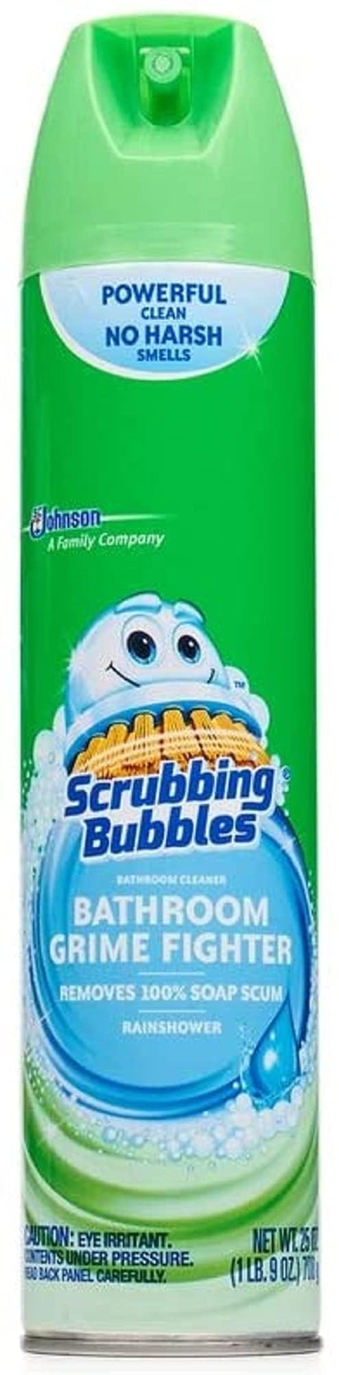 Scrubbing Bubbles Disinfectant Bathroom Cleaner Spray - Kills 99.9% Germs - Fresh Scent - Pack of 4 - Ideal for Toilets, Showers, Sinks & Bathtubs