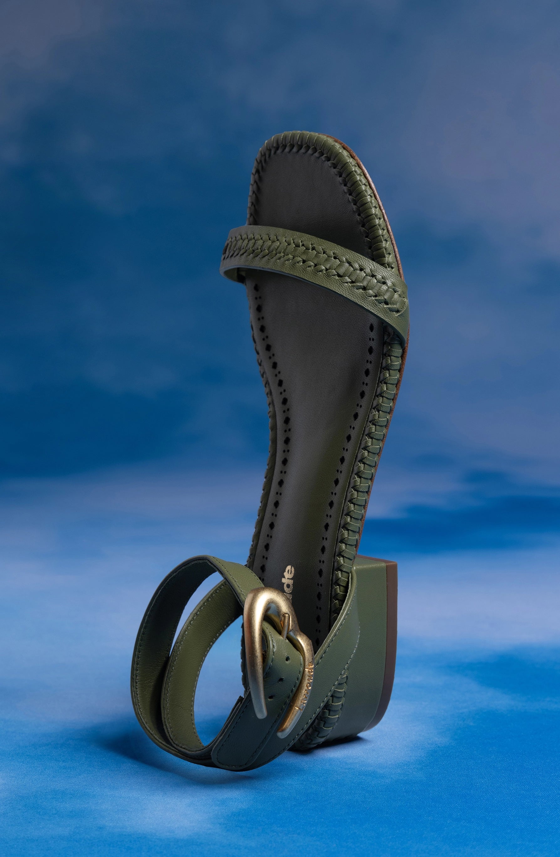 Verona Flat Sandal for Women - Comfortable Vegan Seaweed Leather Sandals | Perfect for Beach, Vacation & Summer Outfits