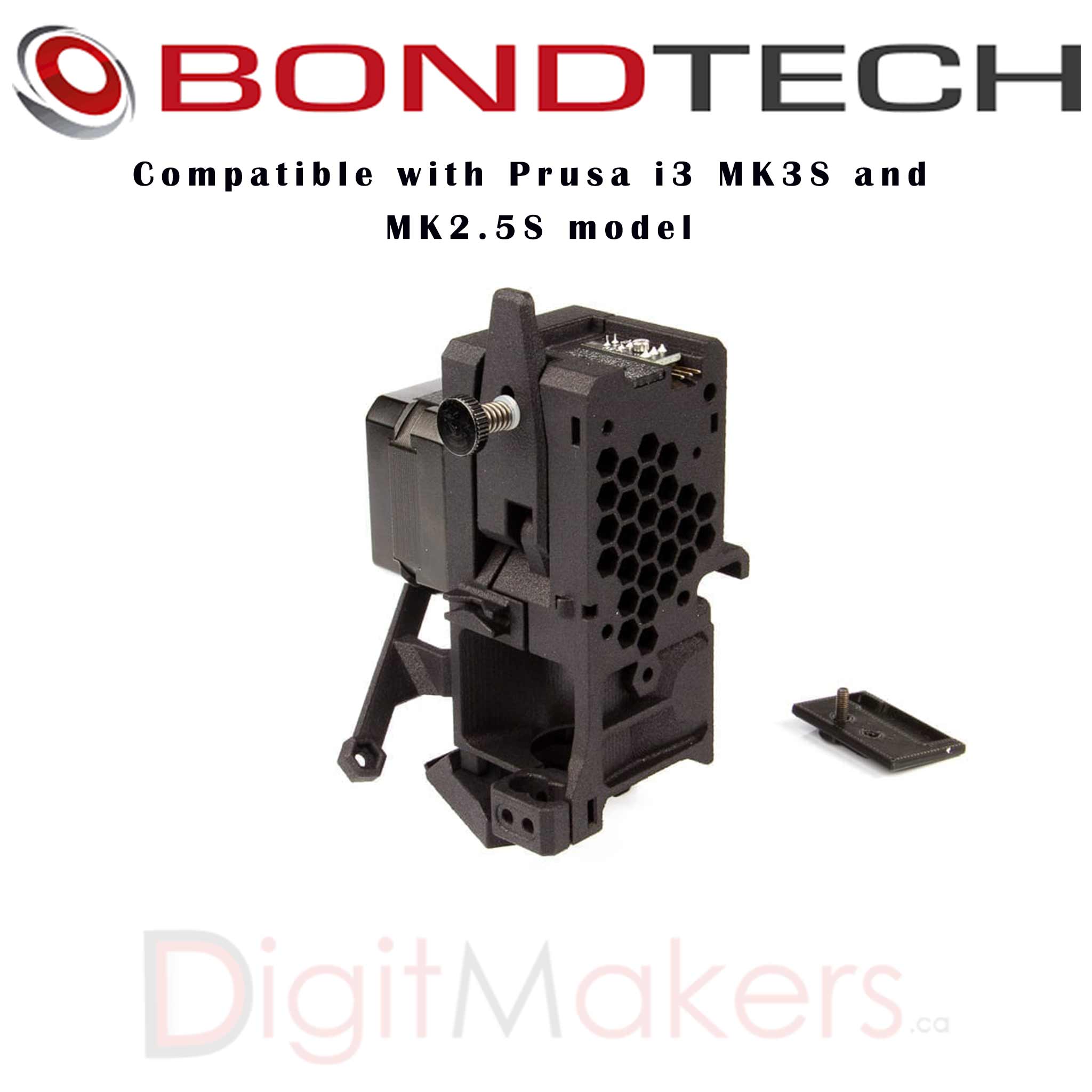 BondTech Prusa i3 MK3S Upgrade Kit - High Performance Extruder Upgrade for 3D Printing - Perfect for DIY Enthusiasts & Professional Makers