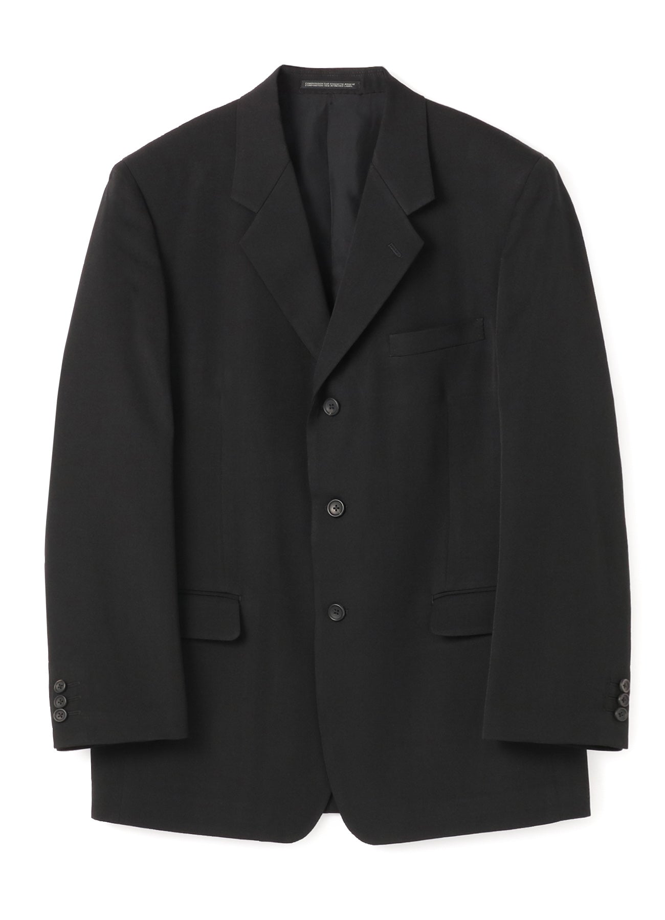 Men's Gabardine 3-Button Single Breasted Suit Jacket - Formal Business Attire for Weddings, Office & Special Occasions