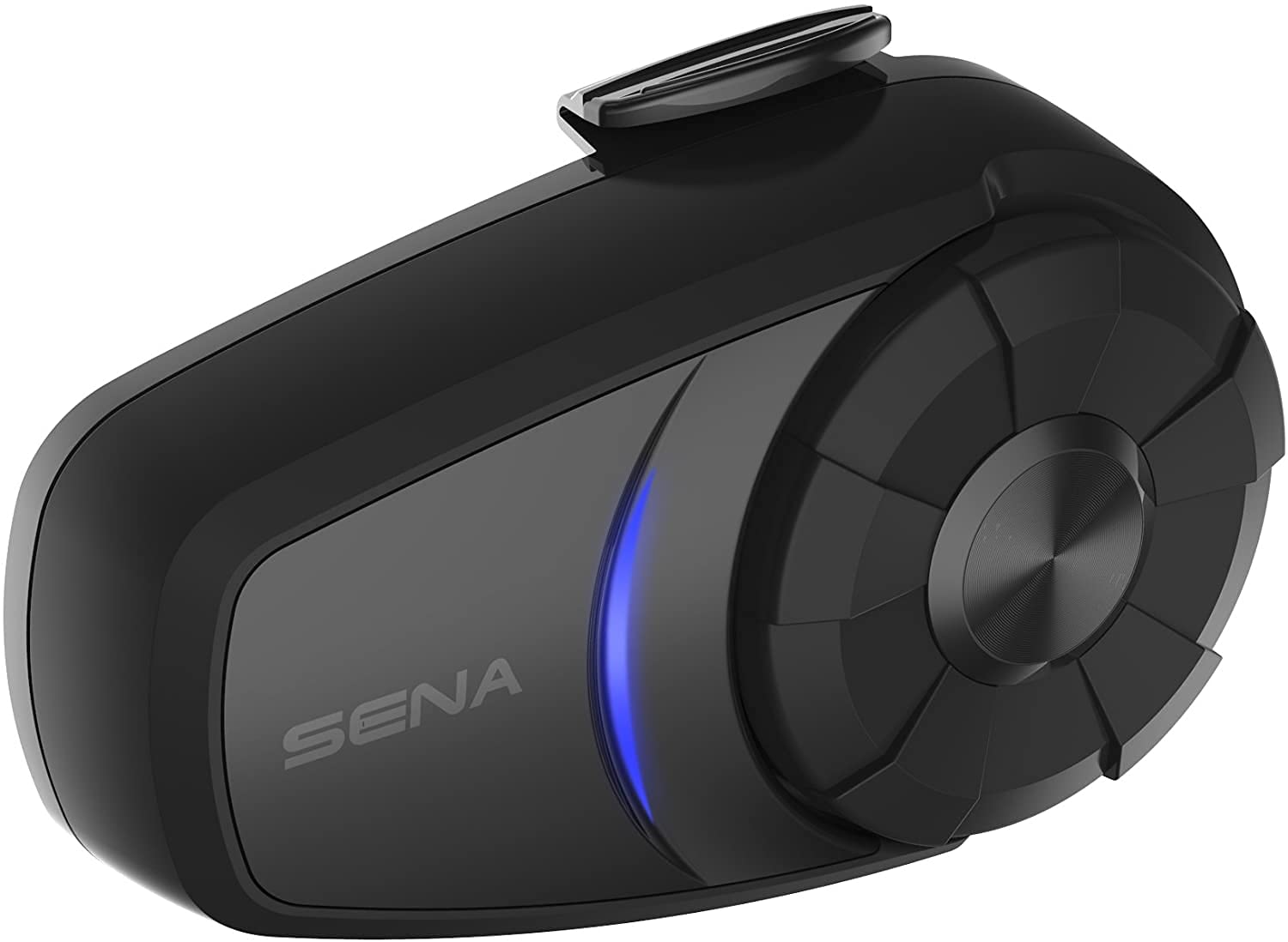 Sena 10S-01D Motorcycle Bluetooth Headset Intercom System - Dual Pack (Black) | Wireless Communication for Riders | Perfect for Group Riding, Touring & Adventure Motorcycles