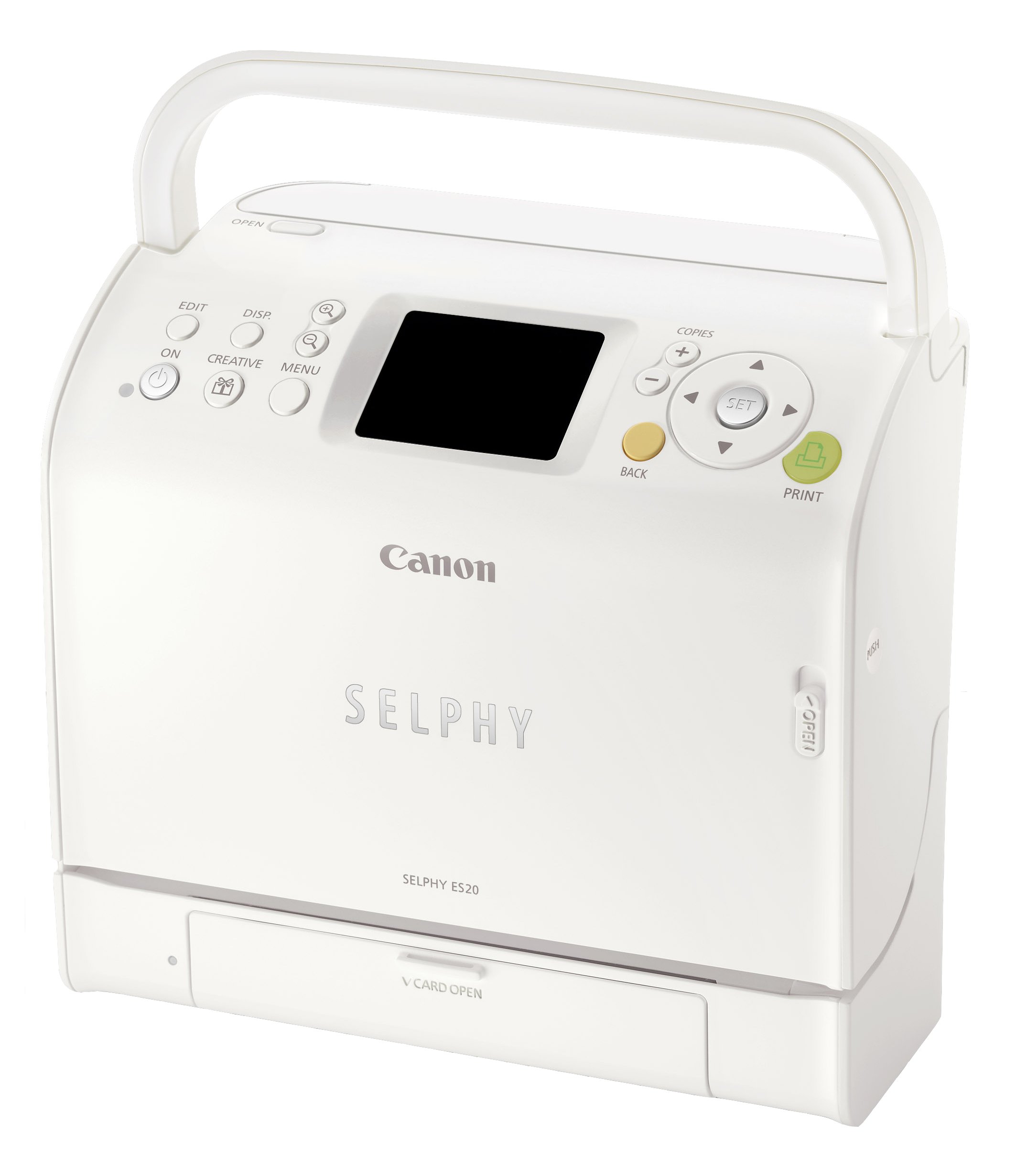 Canon SELPHY ES20 Compact Photo Printer - Wireless, Dye-Sublimation Technology for High-Quality Prints | Perfect for Home, Office & Travel Photography