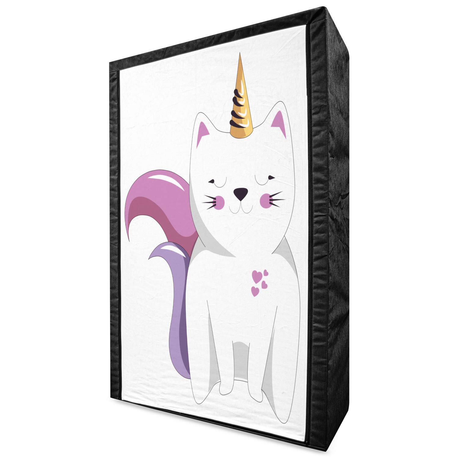 Ambesonne Unicorn Cat Fabric Wardrobe - 42.5