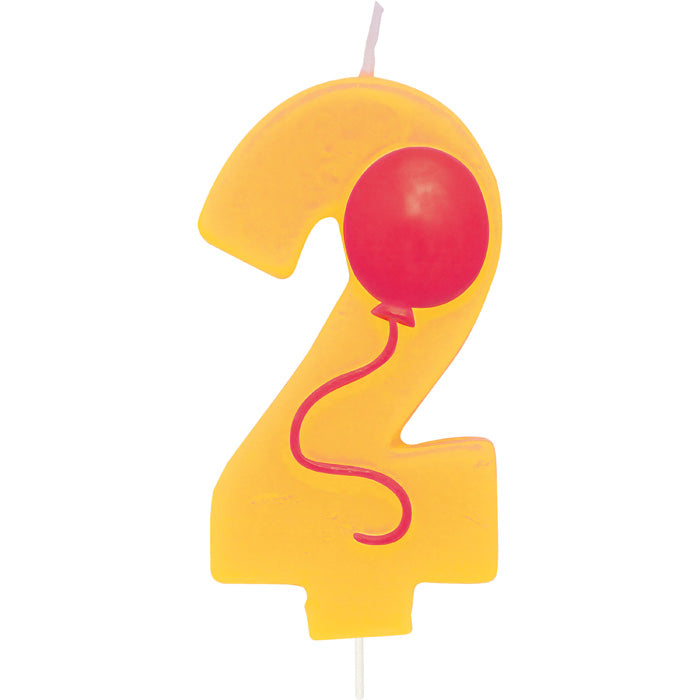 #2 Balloon Candle - Elegant Birthday Party Decorations for Weddings, Anniversaries & Special Celebrations