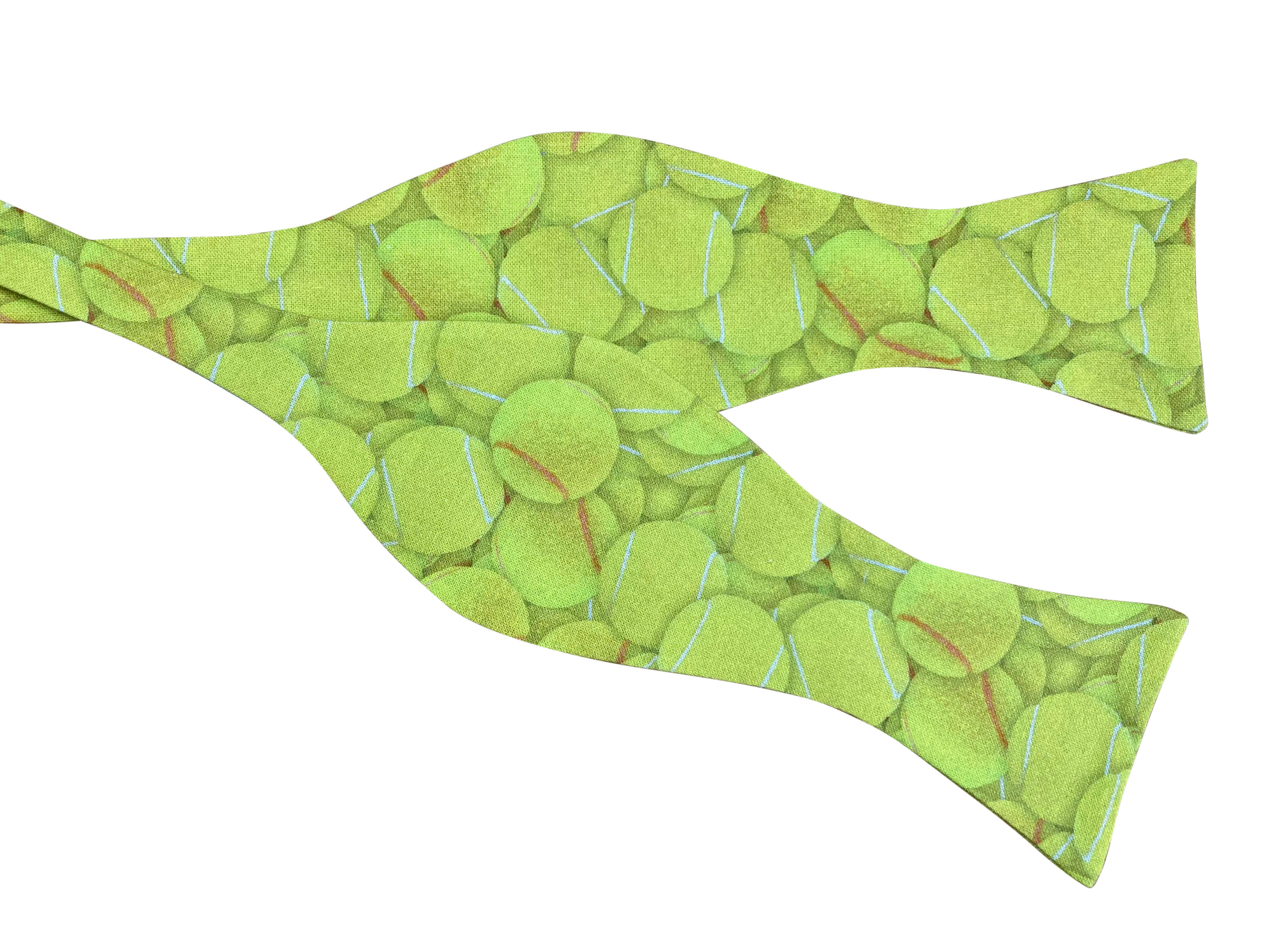 Premium Tennis Ball Bow Tie - Stylish & Fun Dog Accessory for Pets & Tennis Lovers - Perfect for Parties, Cosplay & Sports Events