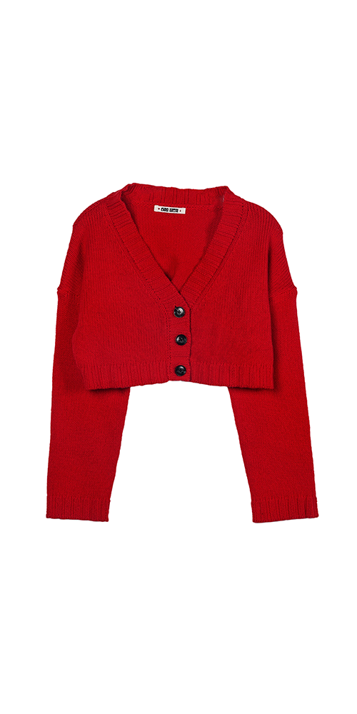 Bruna Cardigan Women's Knit Sweater - Soft Currant Red Long Sleeve Open Front Wrap for Fall & Winter - Perfect for Office, Date Night and Cozy Home Wear