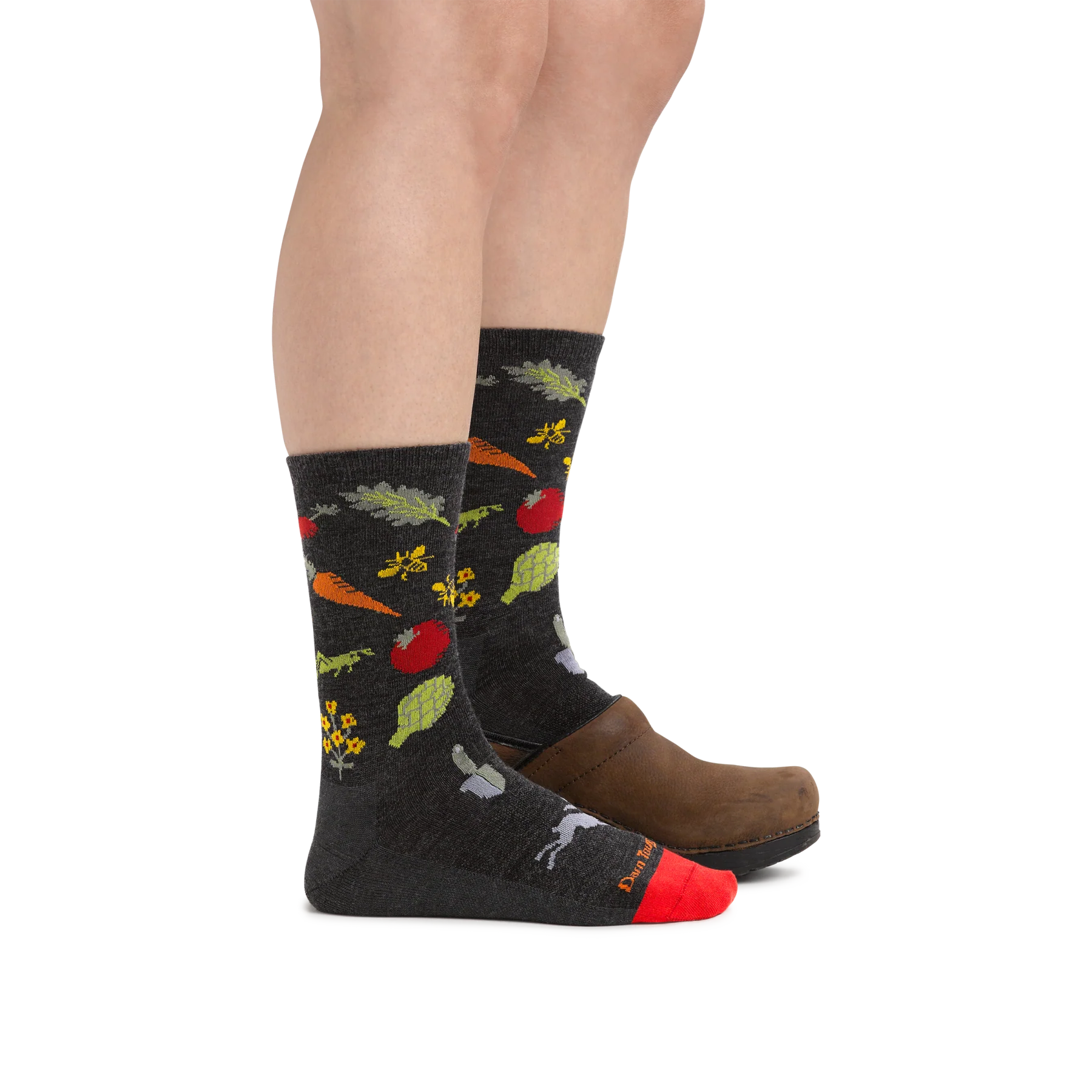 Darn Tough Women's Lightweight Lifestyle Crew Socks for Hiking, Running & Everyday Comfort - Farmer's Market Collection