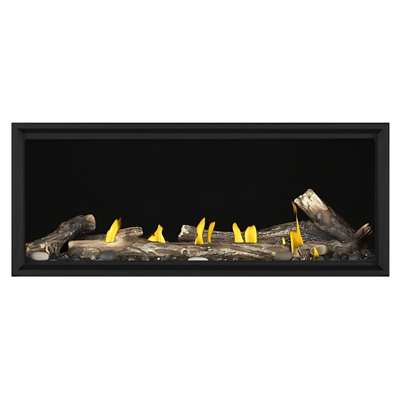 Napoleon TLV62N Tall Vector 62 Linear Direct Vent Gas Fireplace - Modern Heating for Living Rooms & Patios